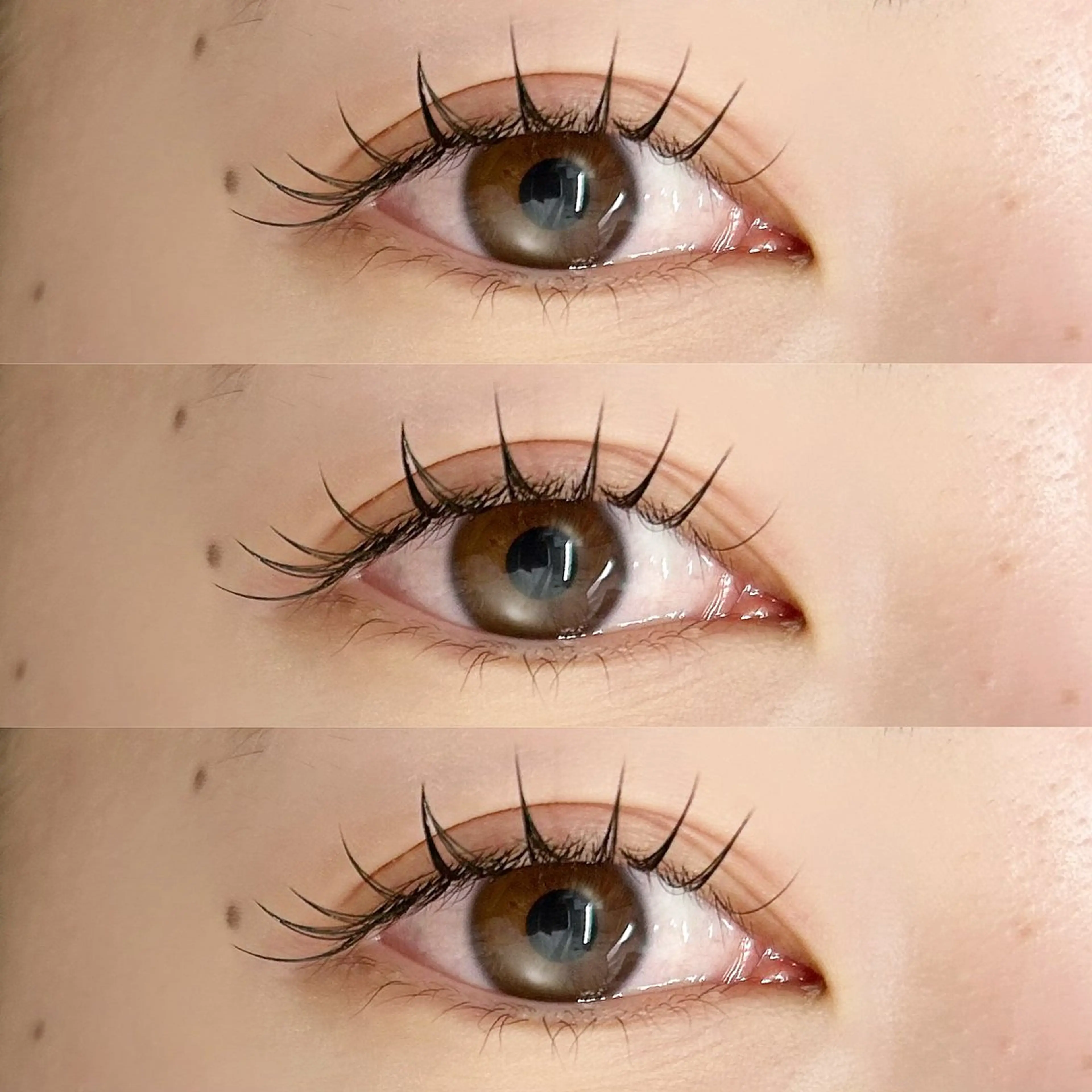 マツエク🤍フラットラッシュ120本の写真