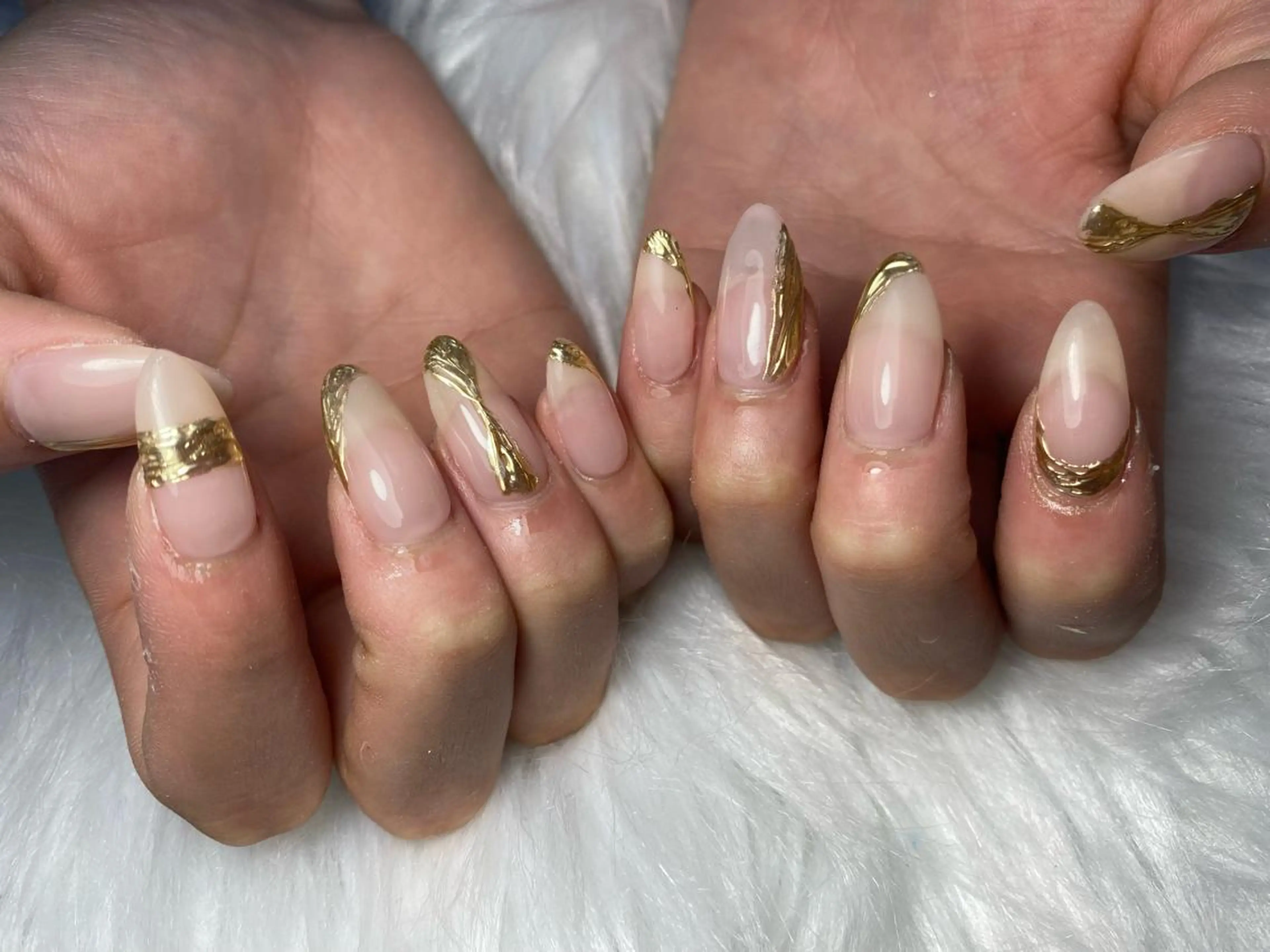 ネイル ハンドネイル Mana‪ ‪·͜· ❤︎‬のネイルデザイン