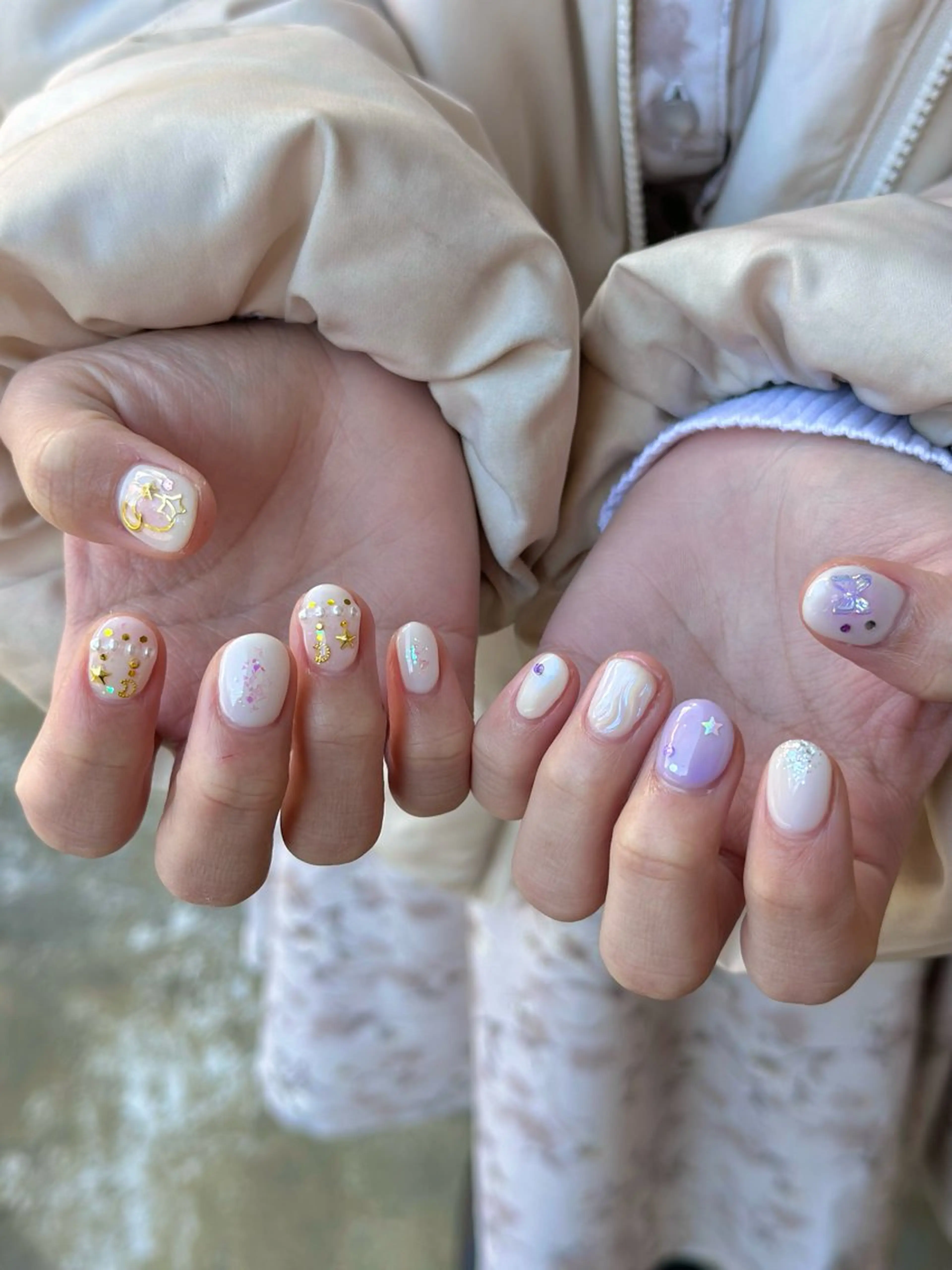 ネイル シモダ カスミ 🦀 @ksm_smdのネイルデザイン