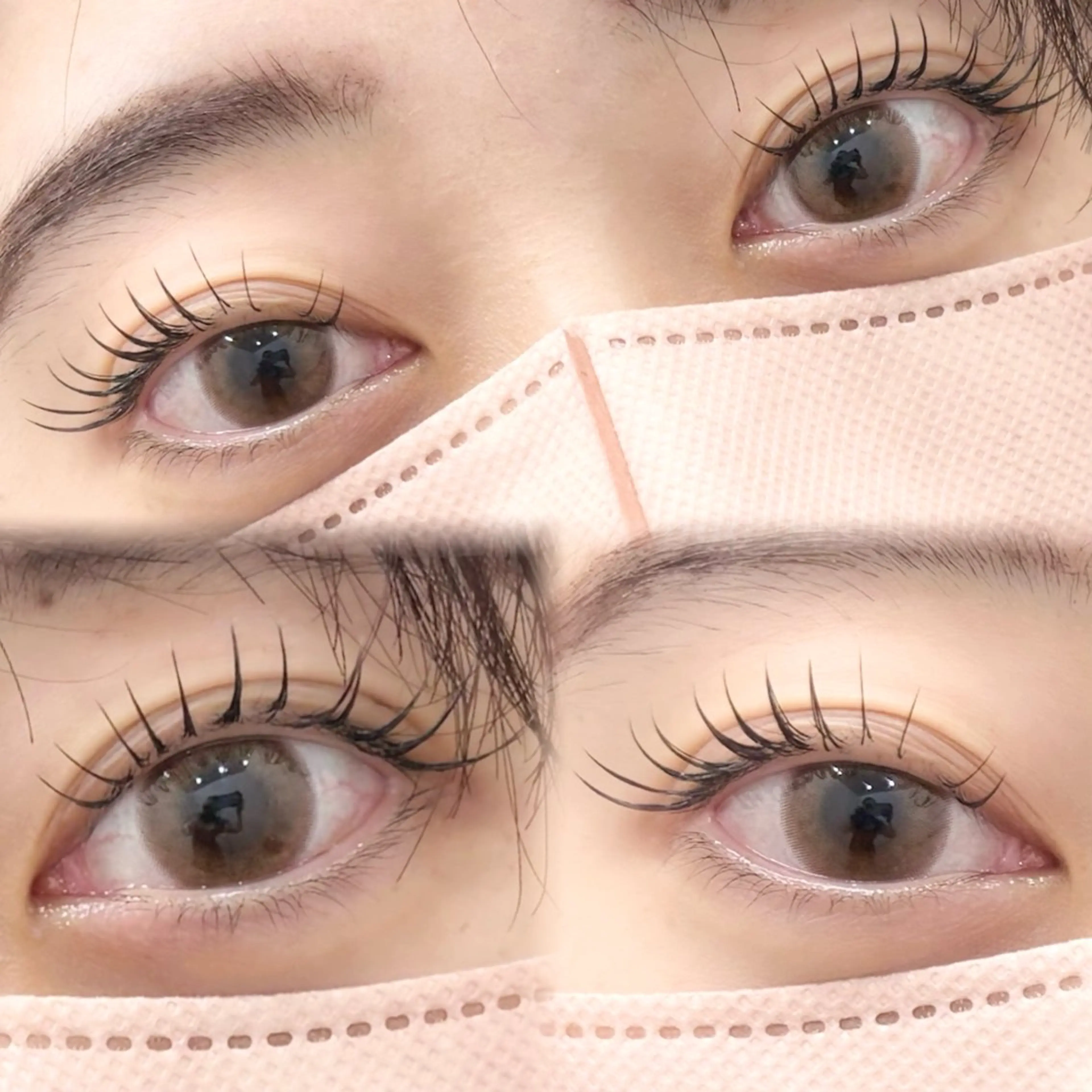 マツエク・マツパ カラーマツエク フラットラッシュ GO TODAY SHAiRE SALON 池袋luminis所属・KITAZUMI MAYUのマツエク・マツパデザイン