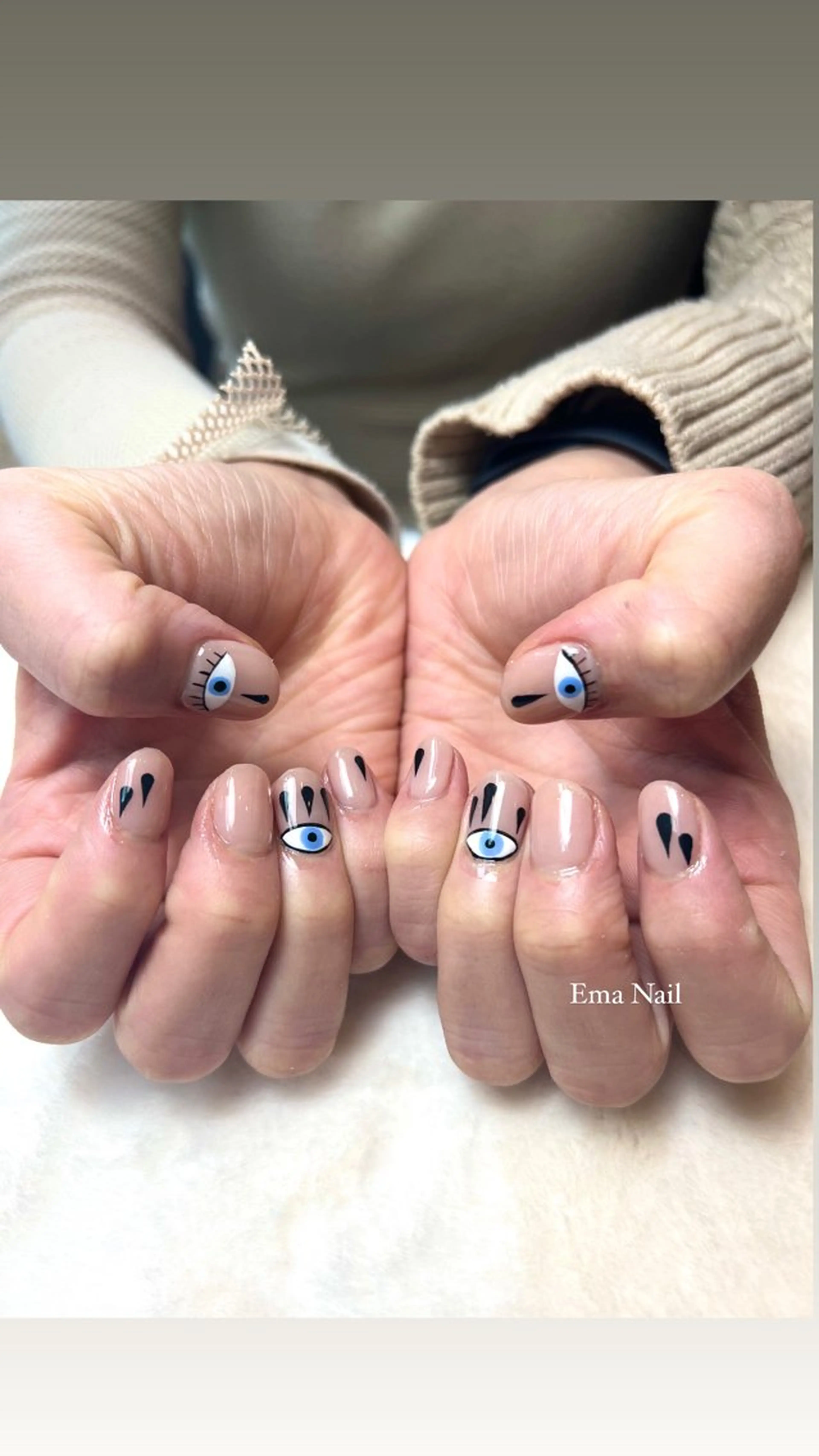 ネイル アートネイル ハンドネイル EmaNail＋KIHAKUYA東大阪長瀬店所属・EmaNail YUIのネイルデザイン