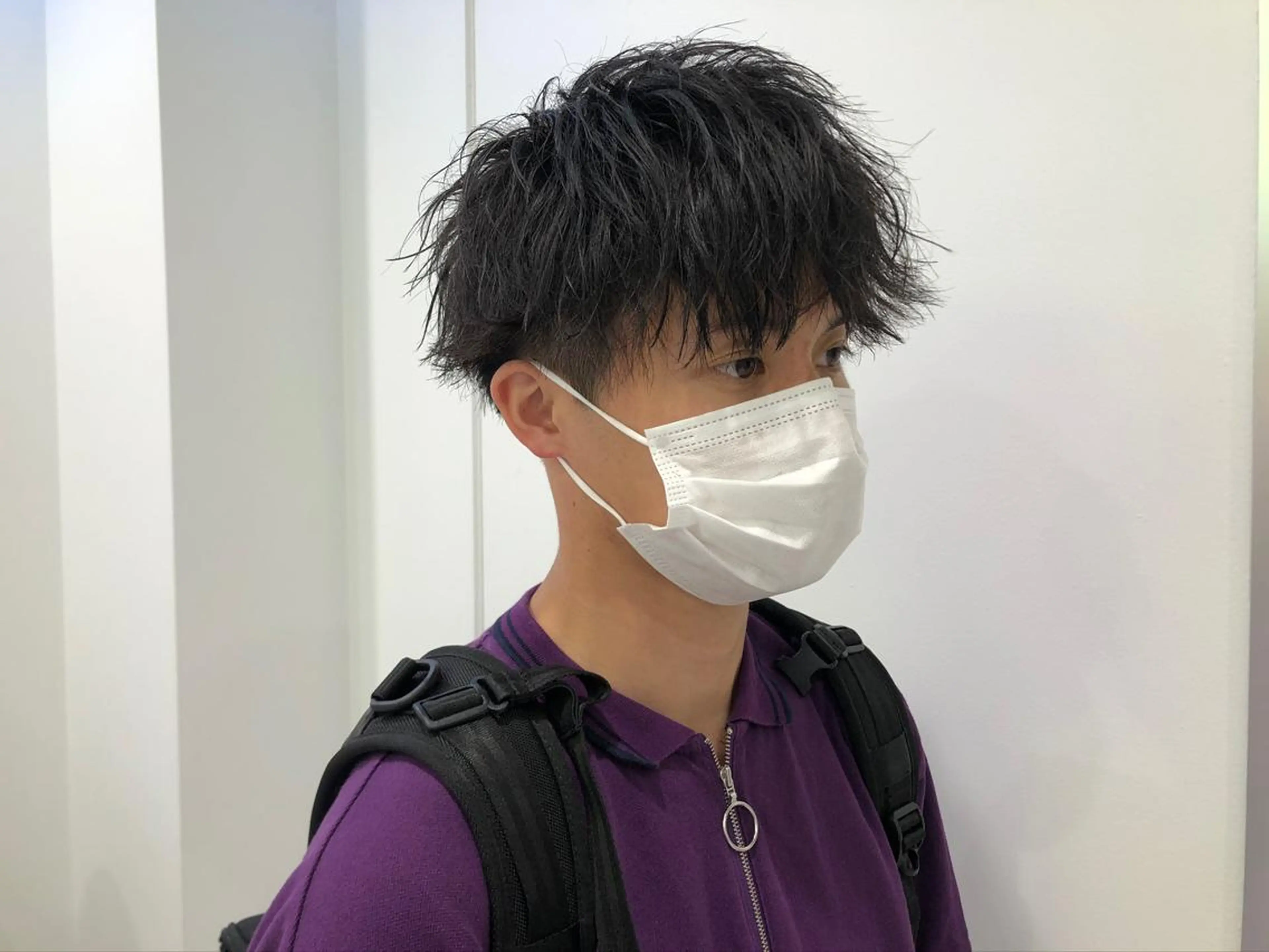 パーマ メンズ BABY 艶髪暗髪ヘア💖達人のヘアスタイル