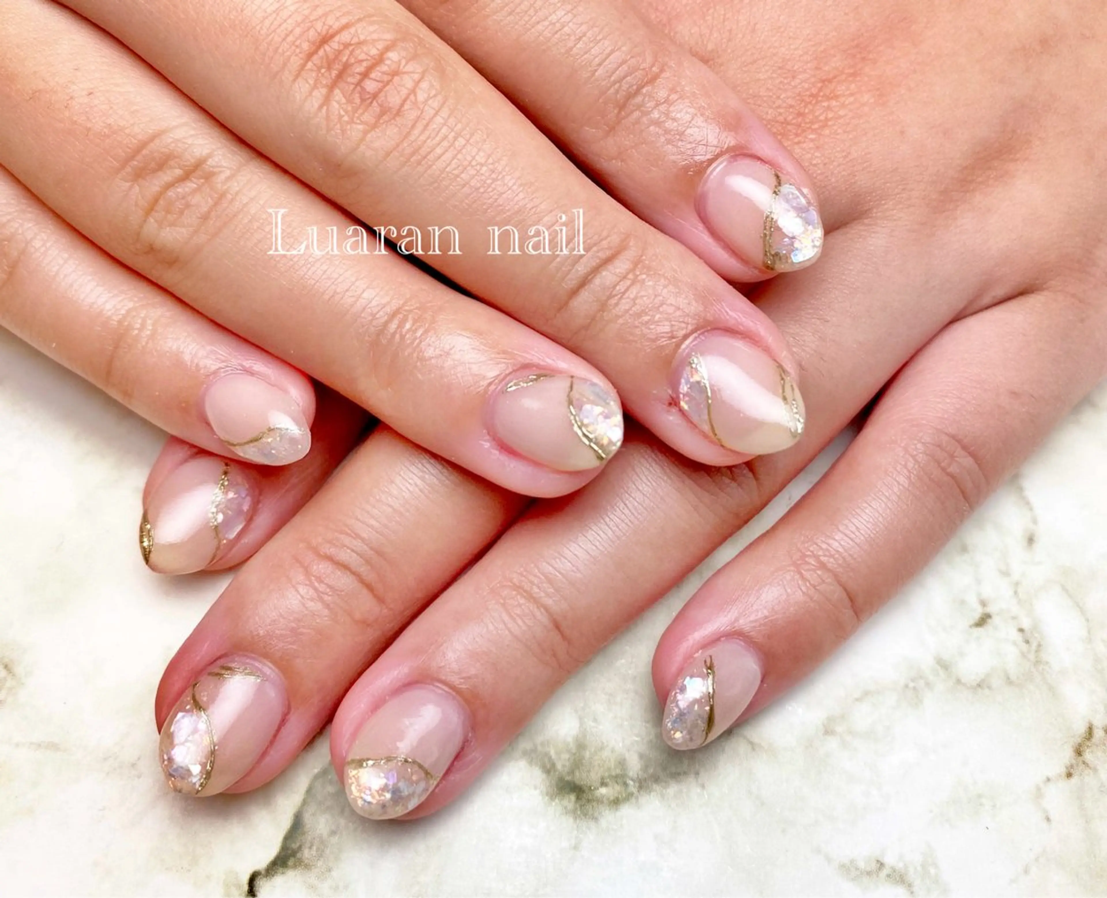 ネイル 持ち込み ハンドネイル Luaran nailのネイルデザイン