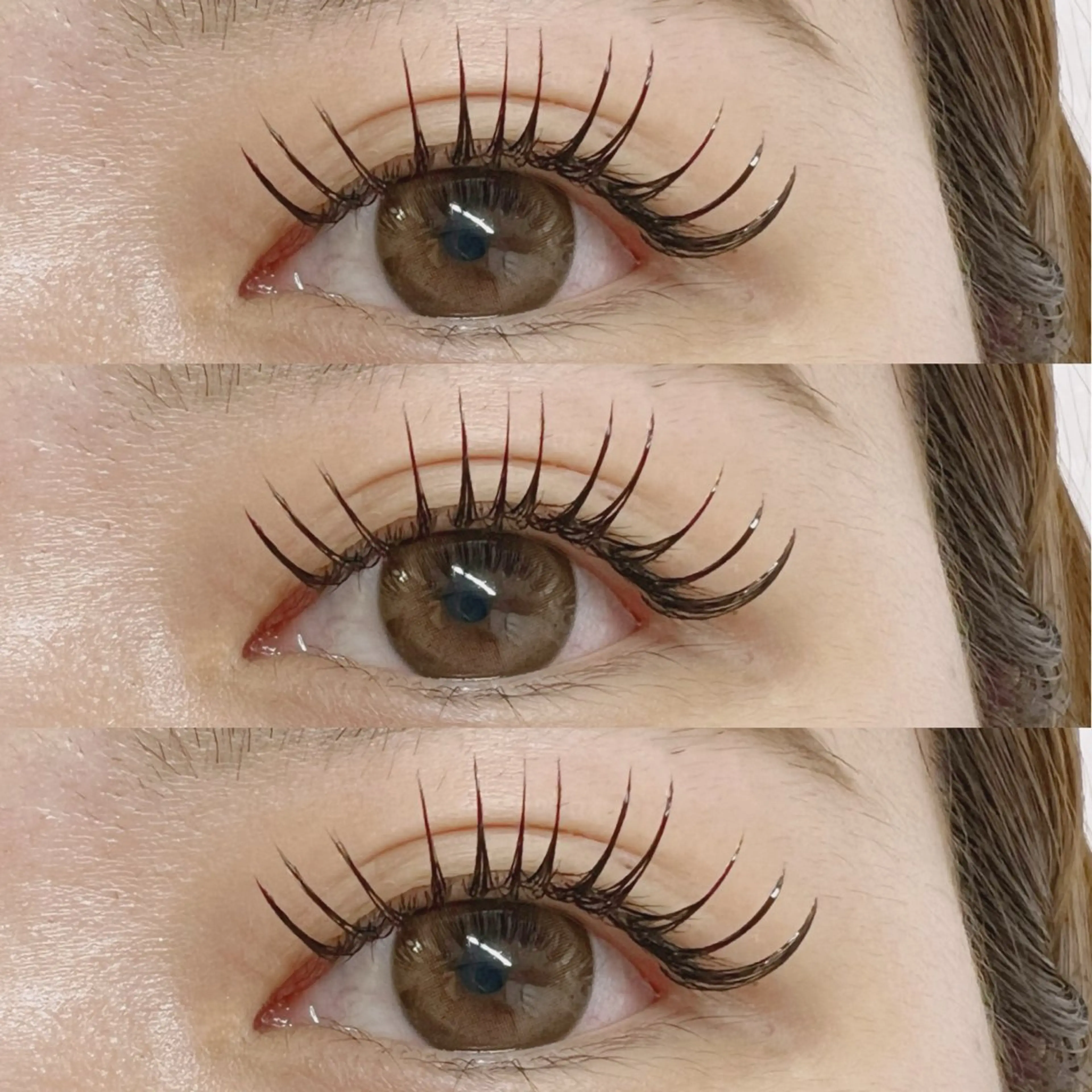 マツエク・マツパ フラットラッシュ Baby step.のマツエク・マツパデザイン