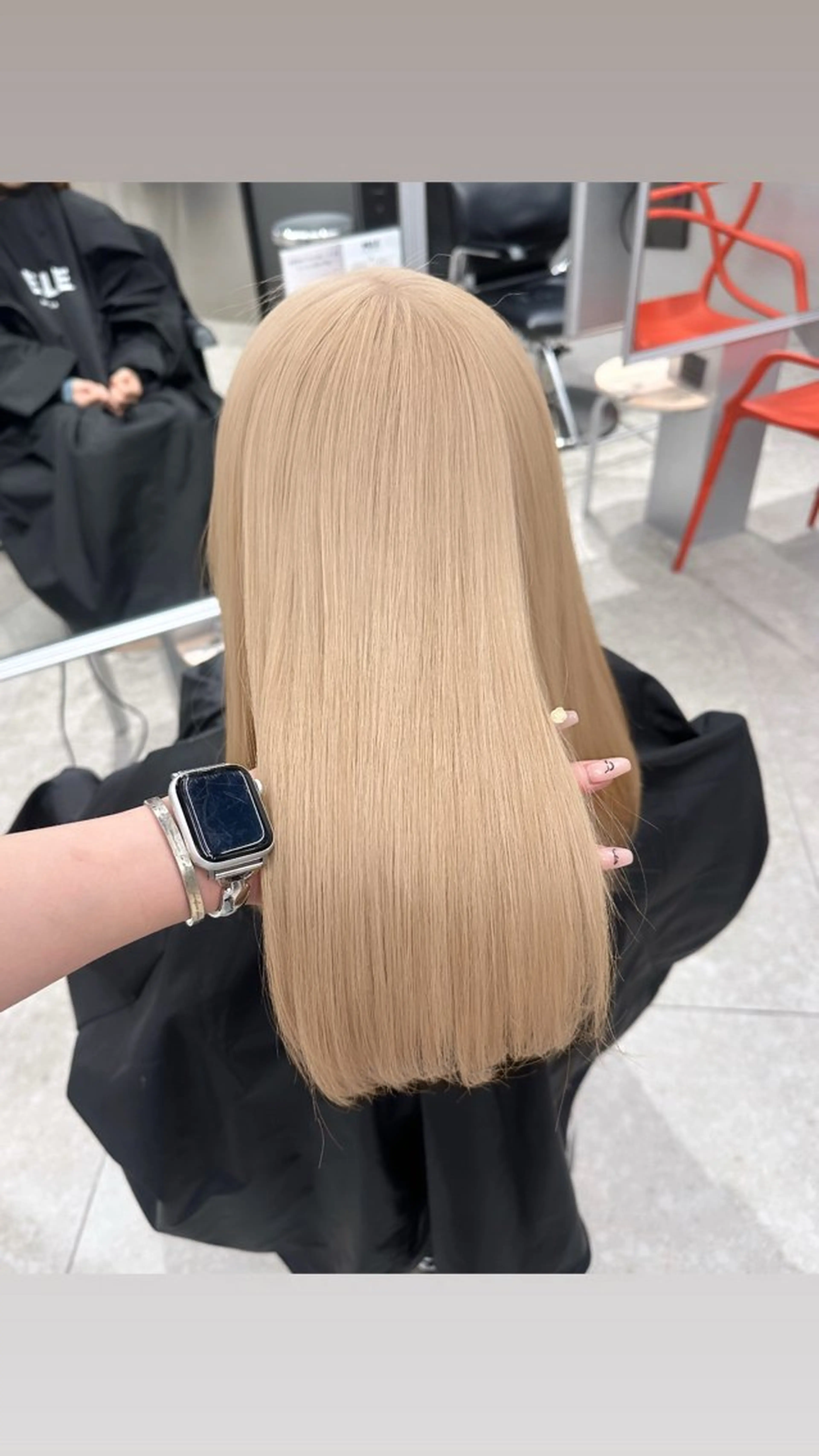 カラー ヘアカラー ハイトーン特化 pepe🎀のヘアスタイル