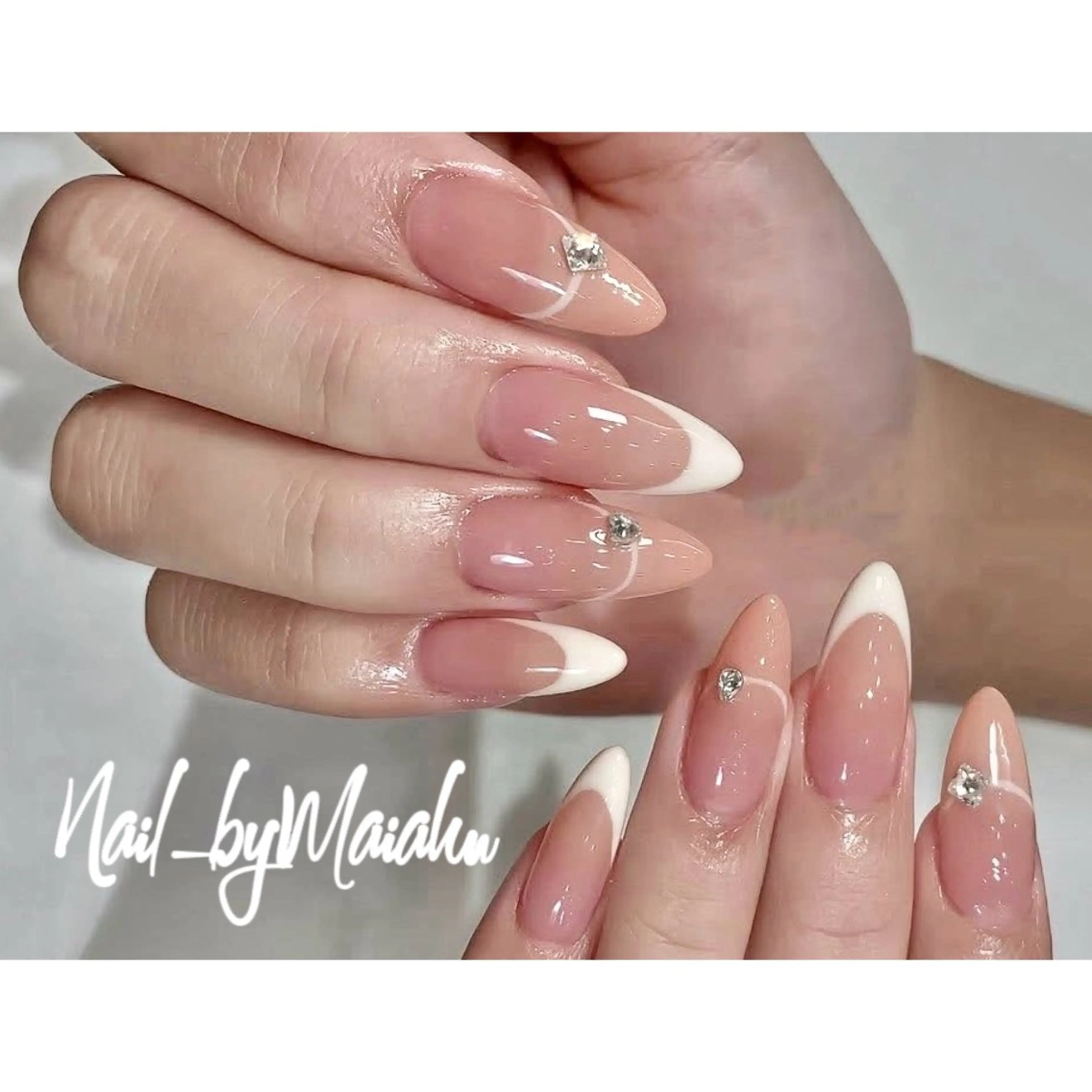 ネイル ⏦マイアン 𐙚 NUDGE⏦のネイルデザイン