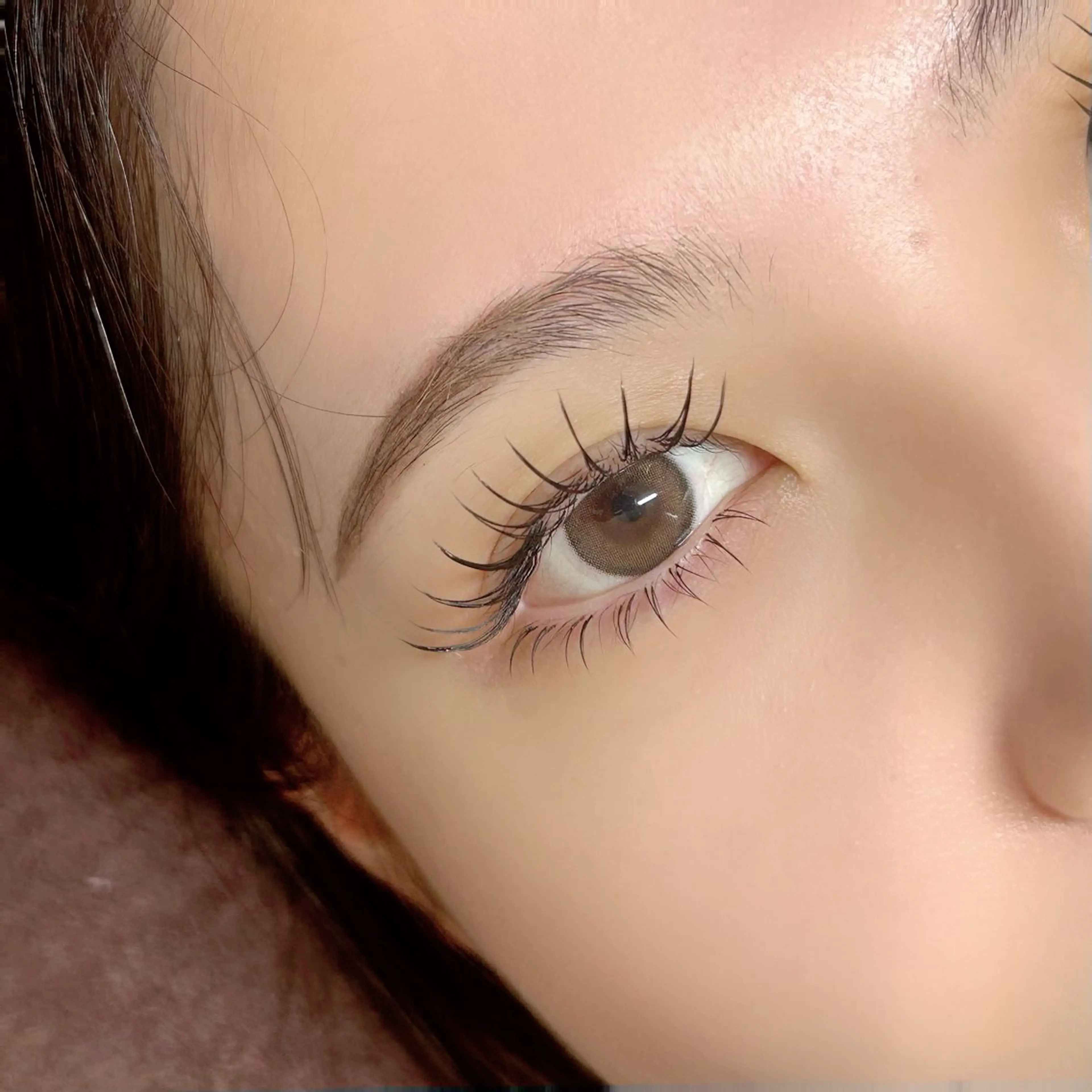 マツエク・マツパ フラットラッシュ マツエク _white 上本町のマツエク・マツパデザイン