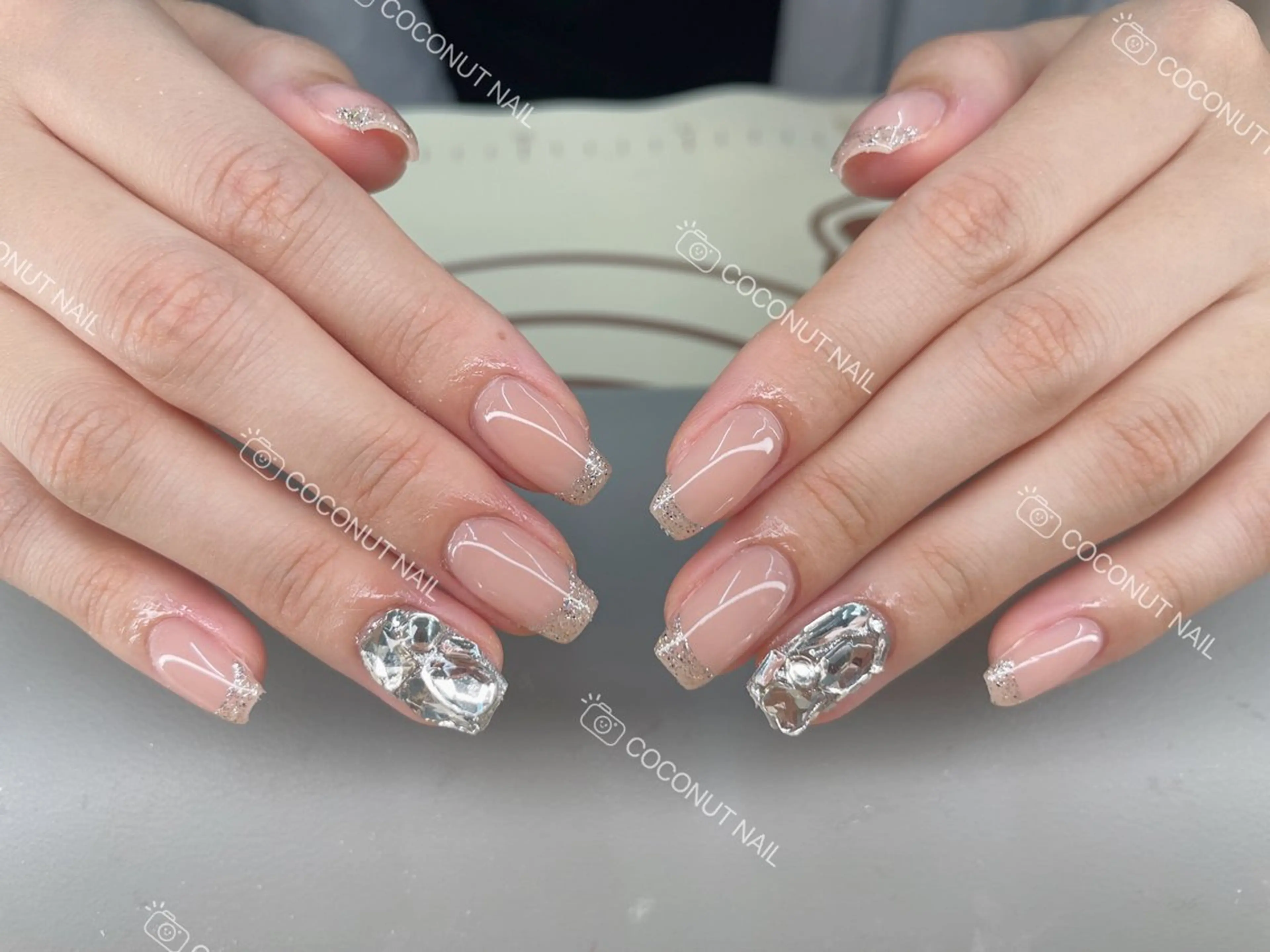 ネイル ハンドネイル 神田 ココナッツのネイルデザイン