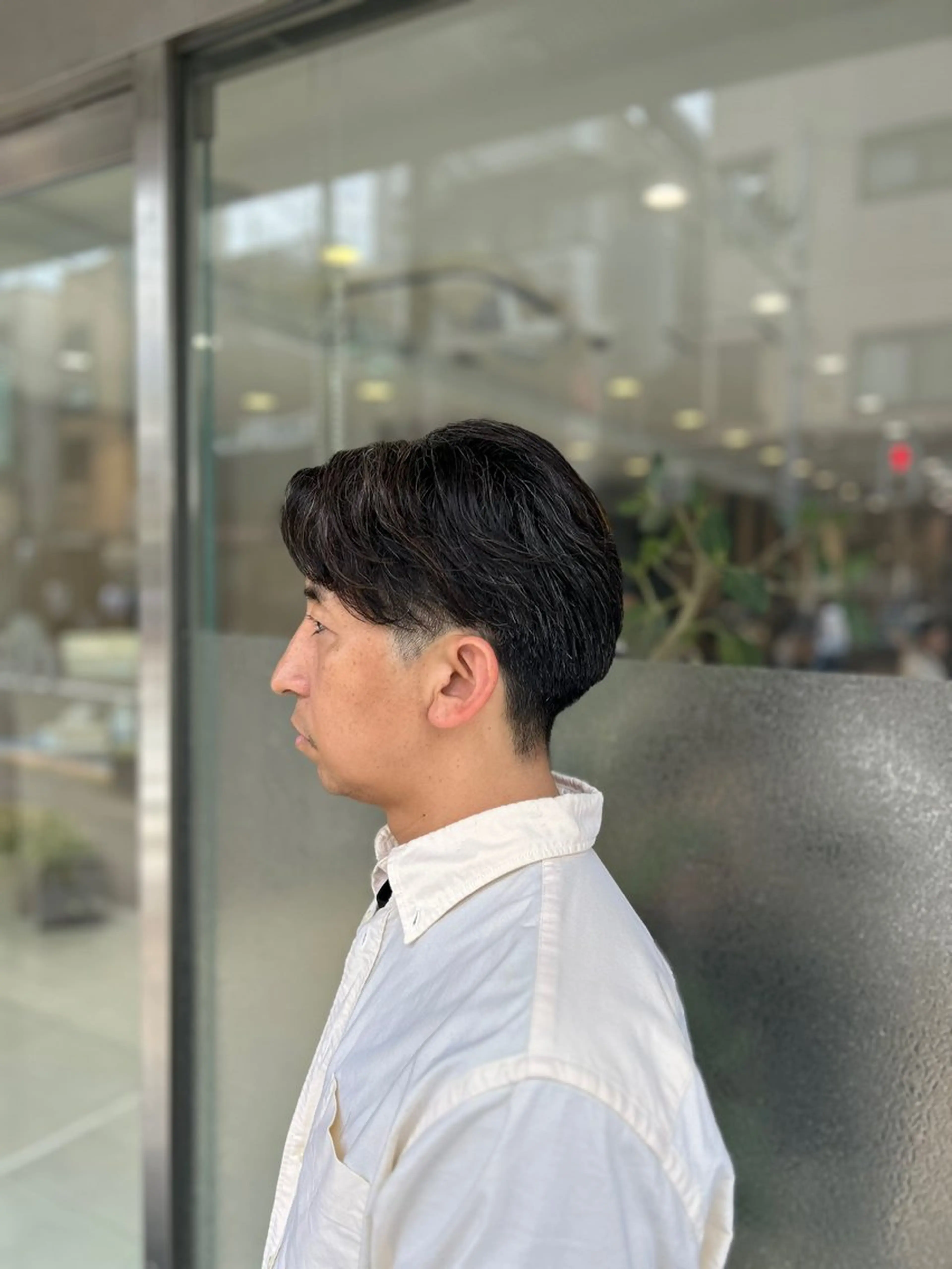 ショート パーマ メンズ メンズパーマ/ ハイトーン/Runoのヘアスタイル