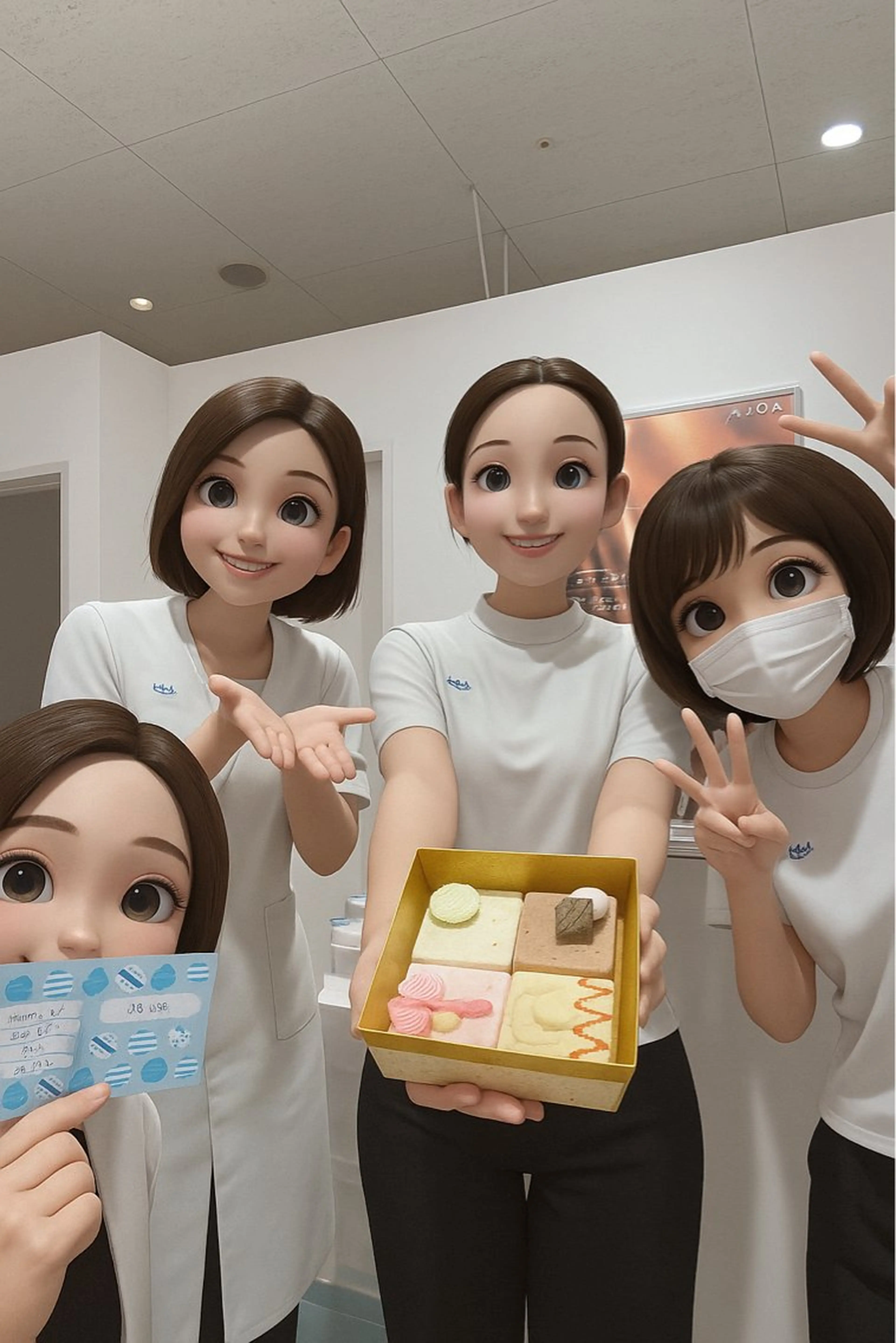 お仕事体験の写真