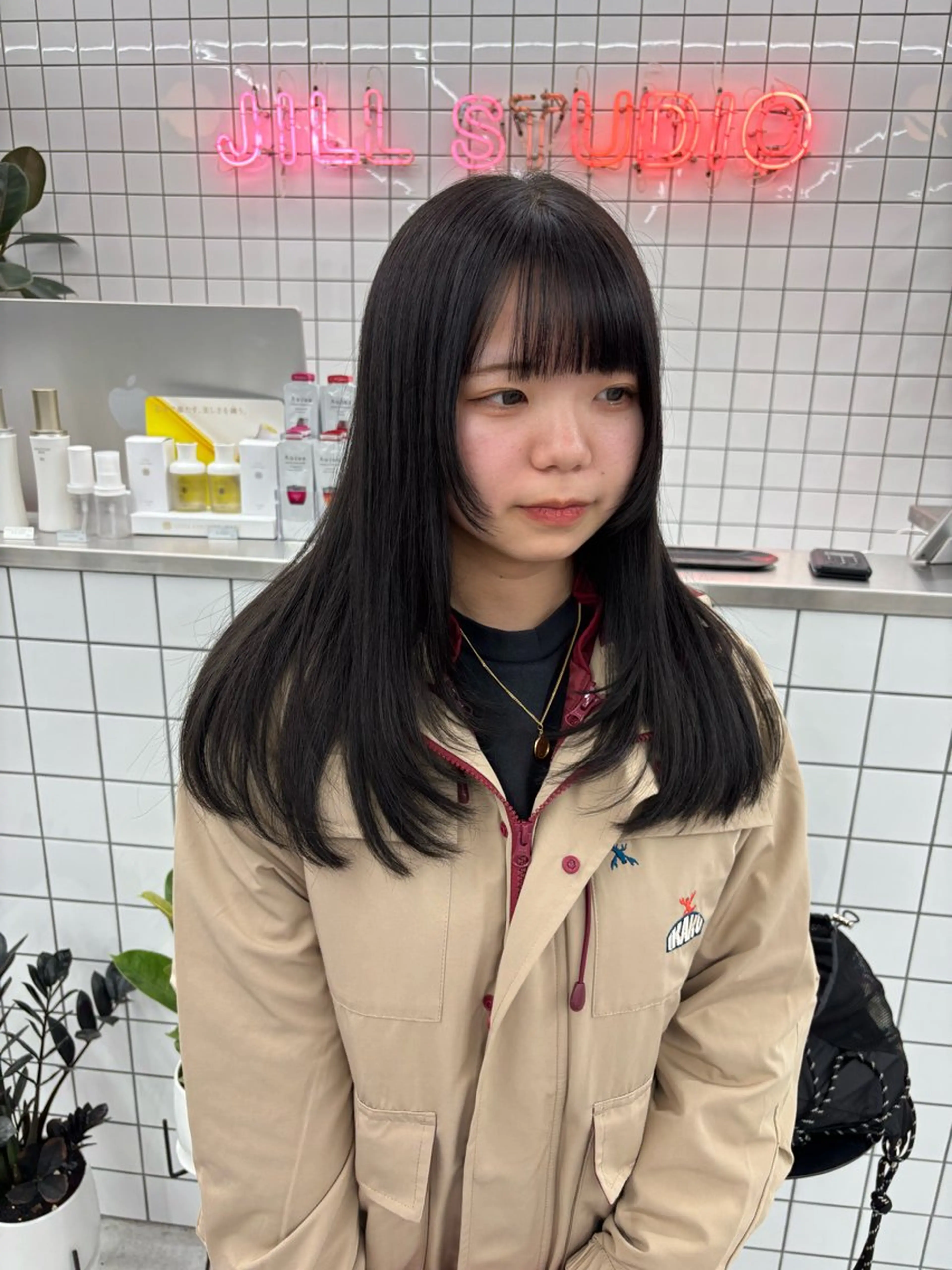 ロング カラー ヘアカラー トリートメント 夕羽夢🍓矢場/ 透明感カラーのヘアスタイル