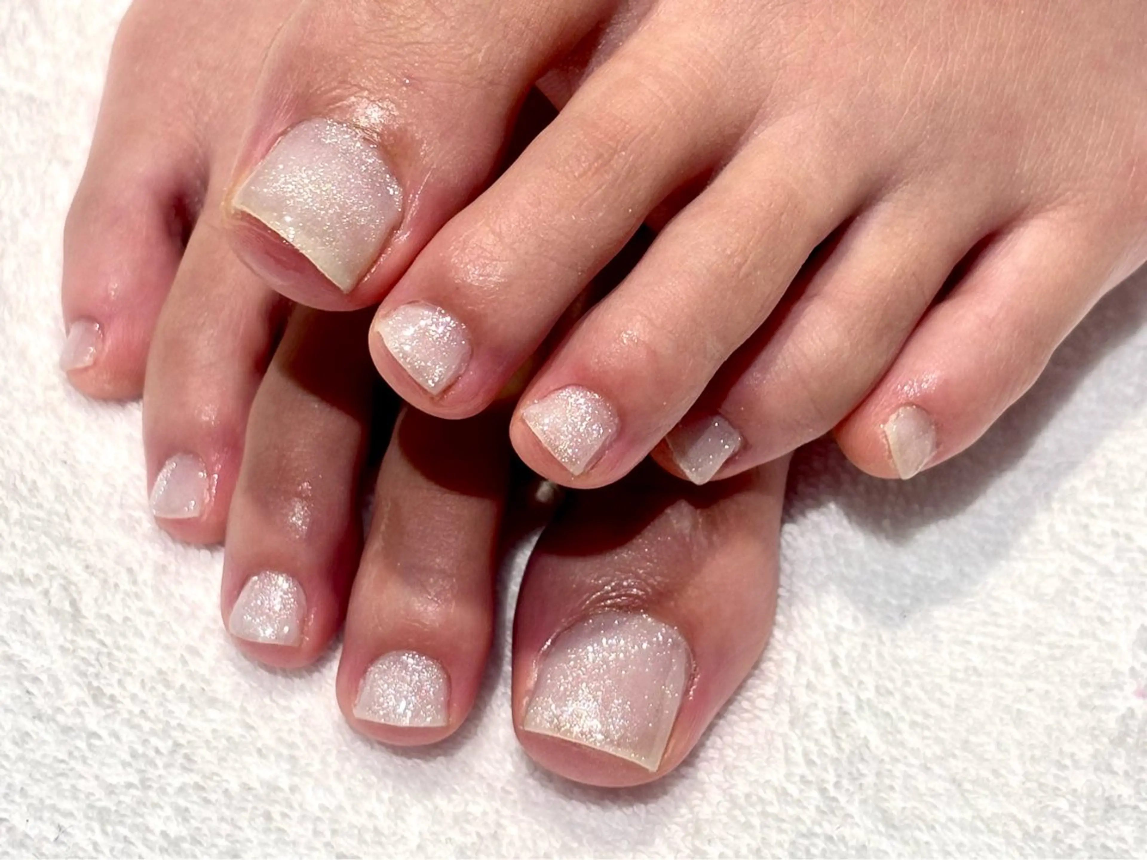 ネイル マグネットネイル フットネイル CECIL beauty labo所属・田中 梨奈のネイルデザイン