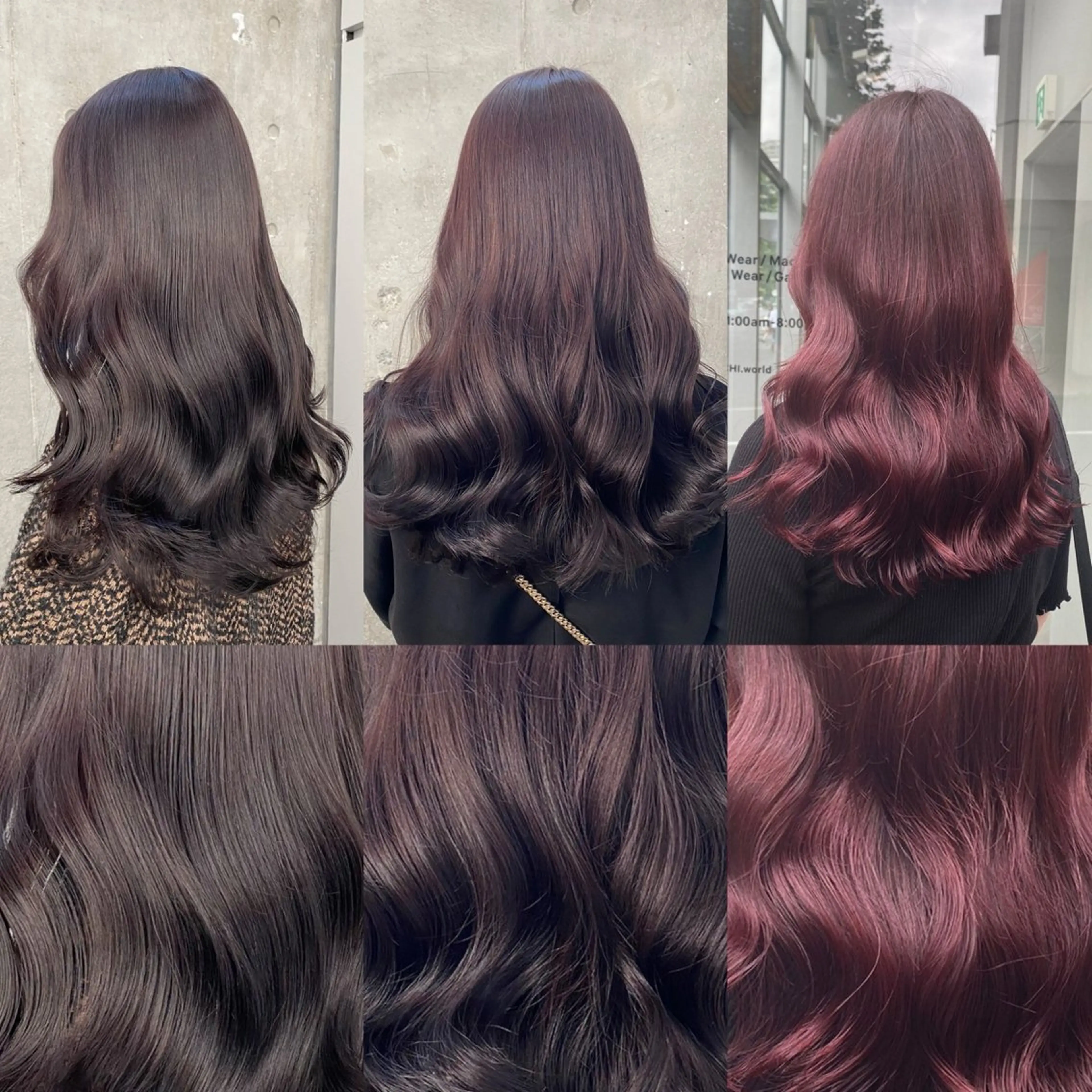 セミロング カラー ヘアカラー トリートメント ヘッドスパ ヘアセット 大人っぽ♡上品な暖色 ♡ブリーチなし♡のヘアスタイル