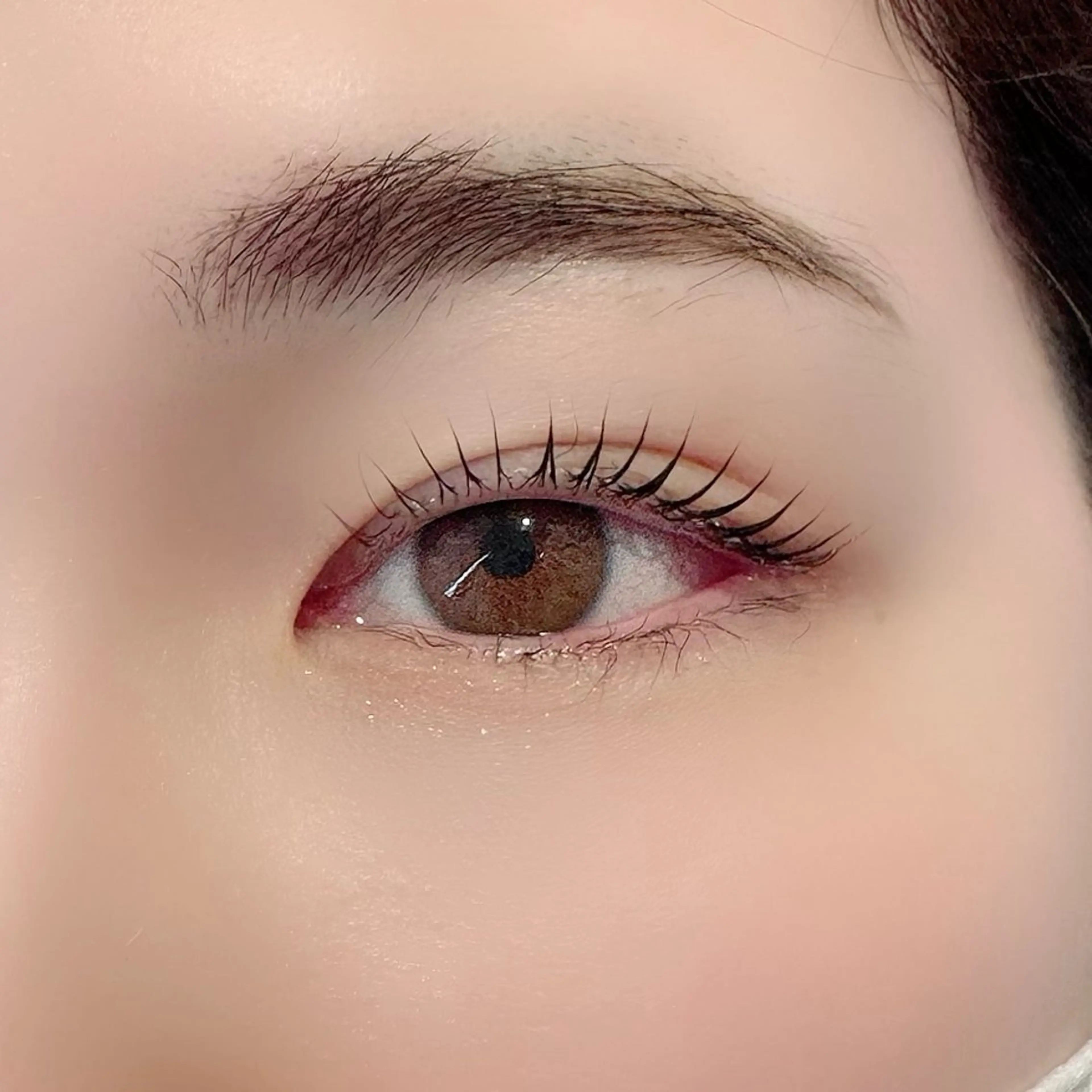 マツエク・マツパ カラーモデル𓍲艶髪 🫧秋積日向のヘアスタイル