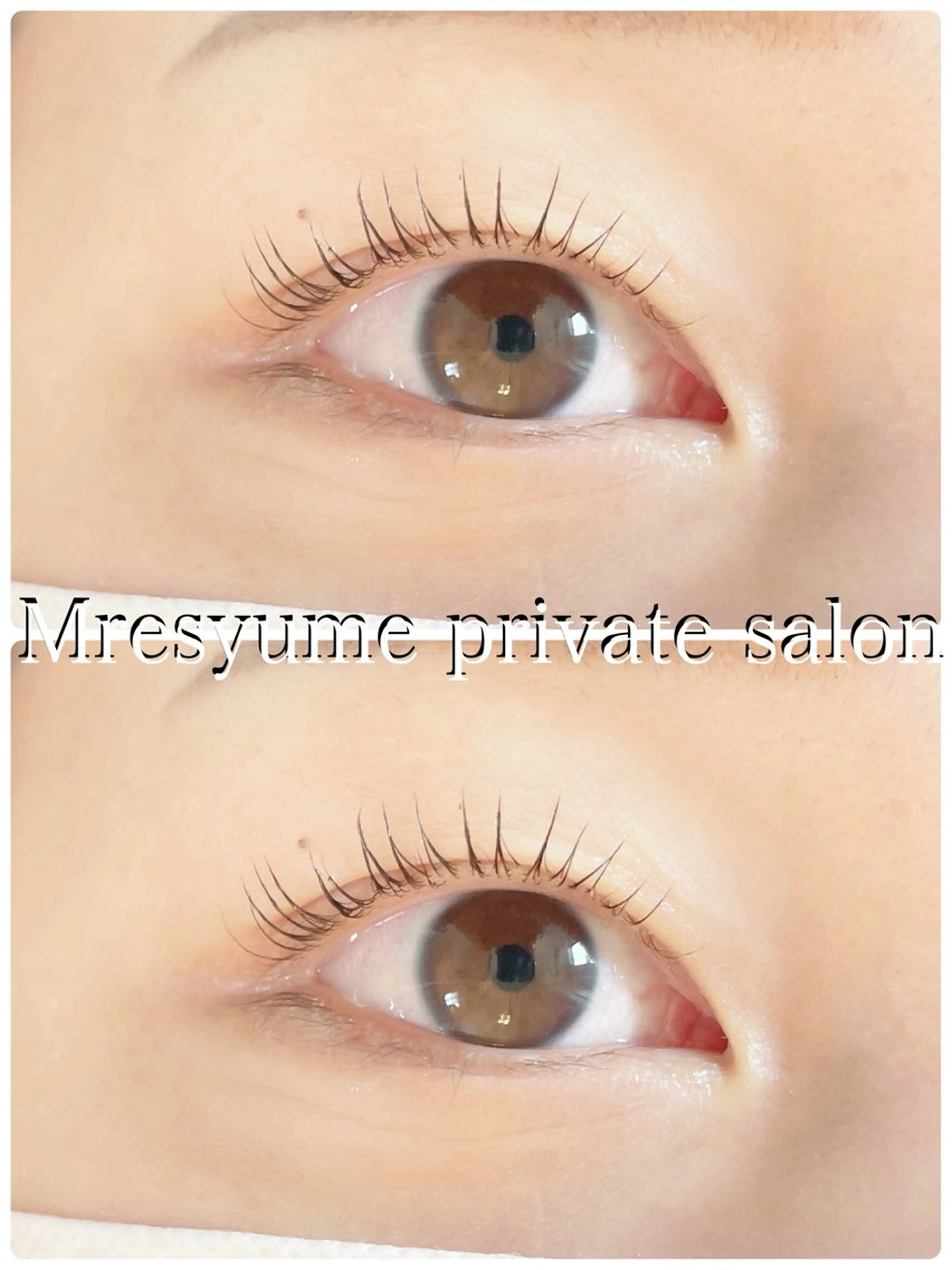 マツエク・マツパ マツパ Mresyume MAYUのマツエク・マツパデザイン