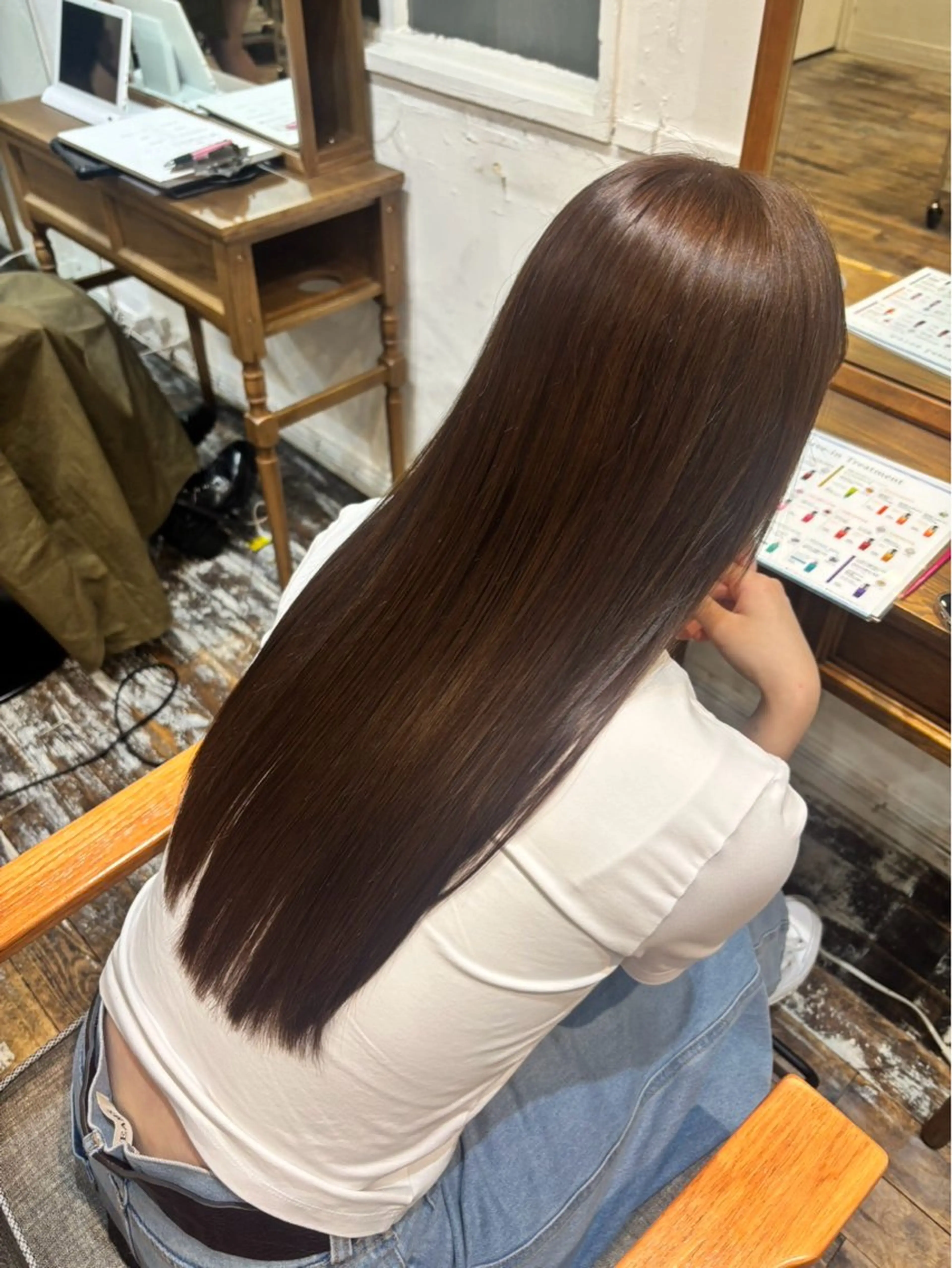 カラー 宮崎 由愛のヘアスタイル