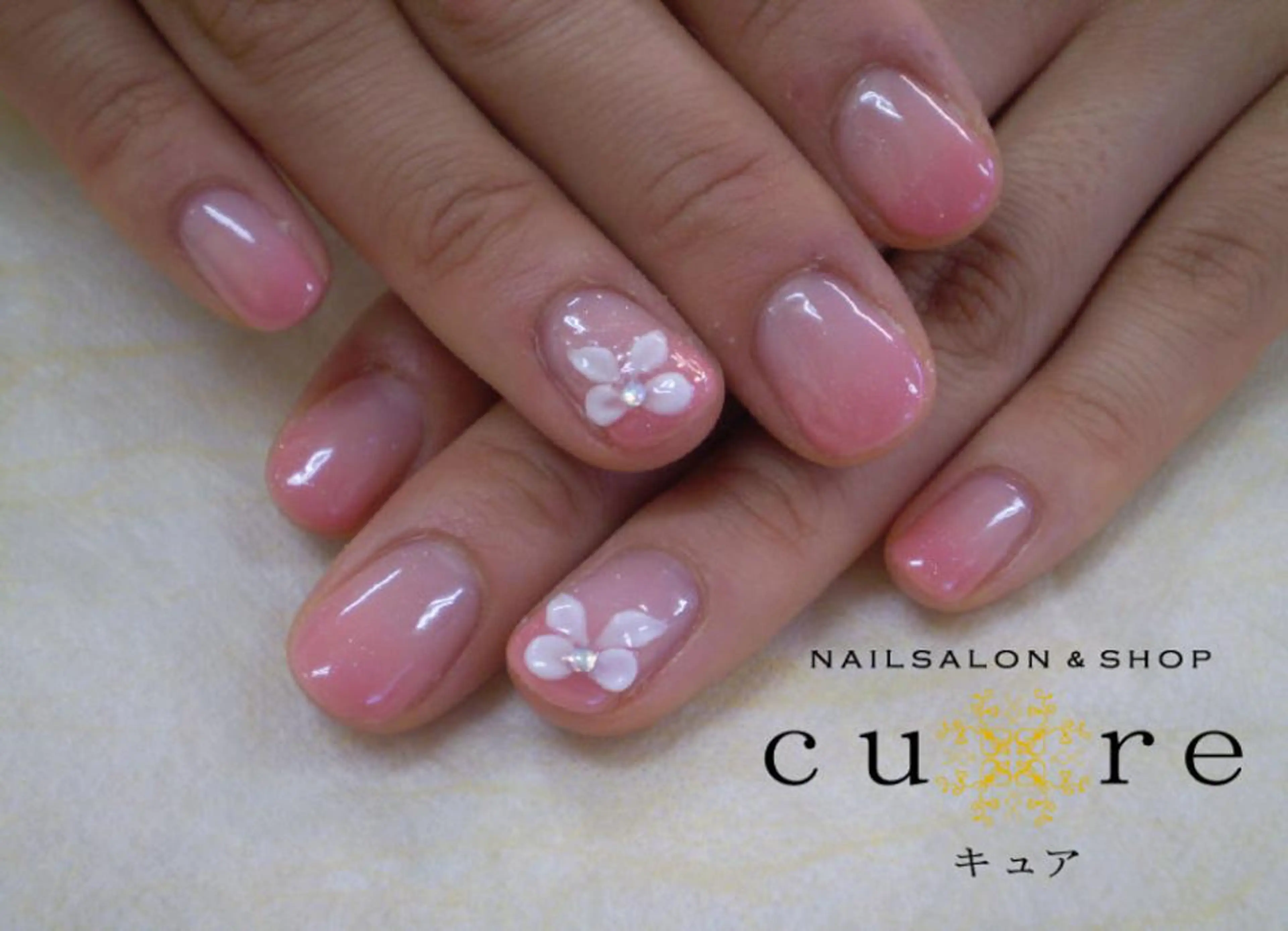 ショート ネイル ネイルサロン Cureのネイルデザイン