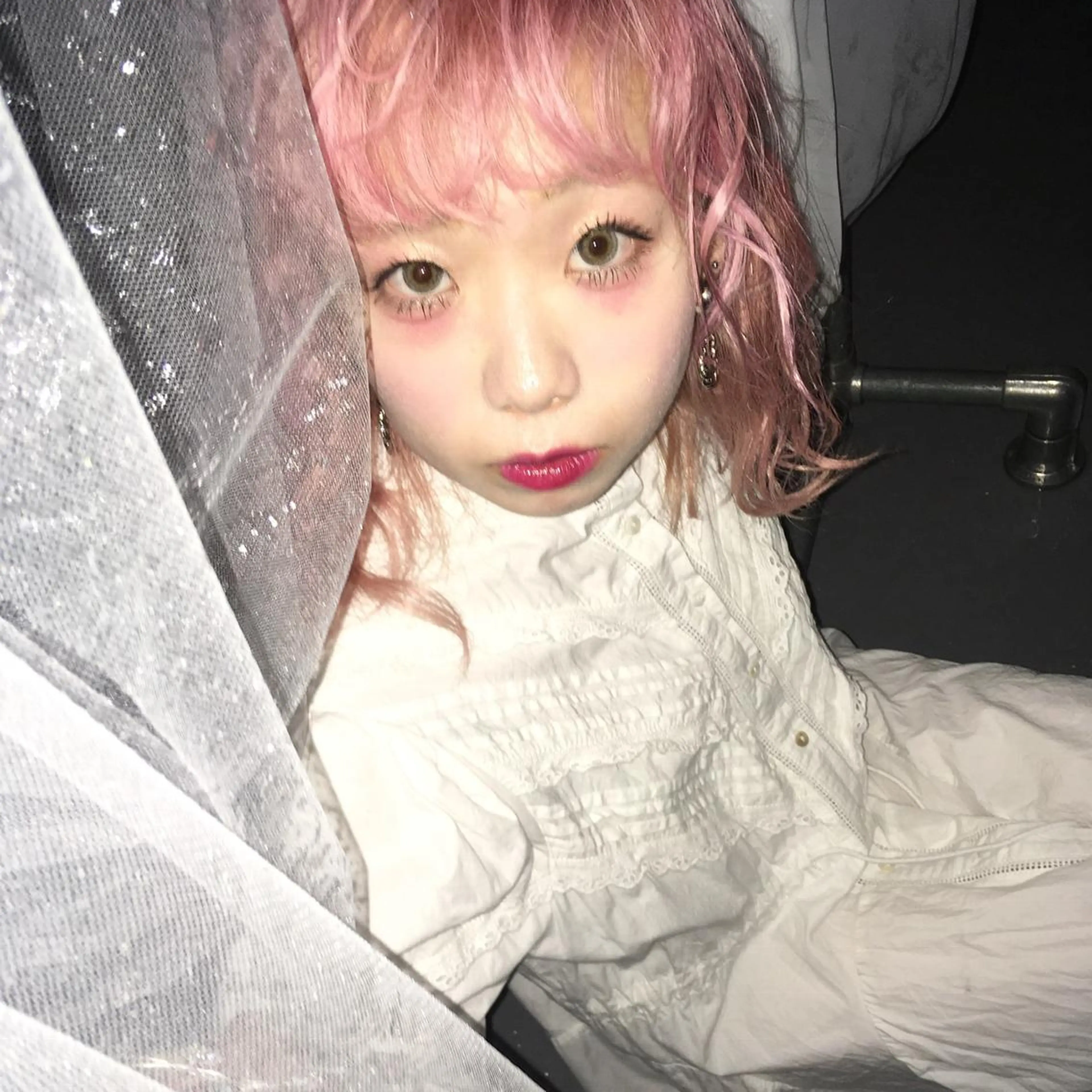 カラー ピンクベージュ/新潟 万代/高橋桃葉🍑のヘアスタイル