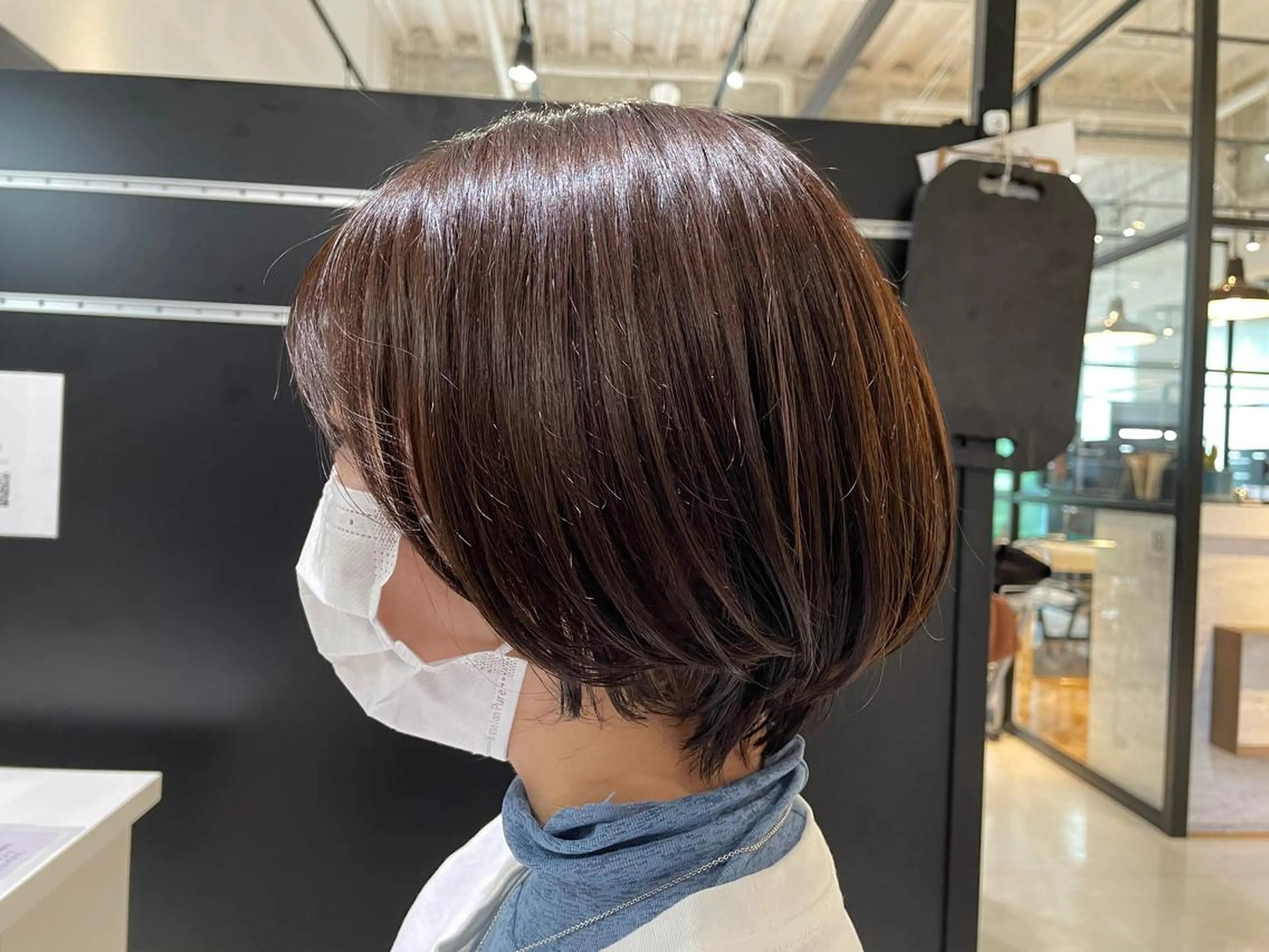 ショート ショートボブ ボブ ショートヘア コトネ🫧 韓国風レイヤーカットのヘアスタイル