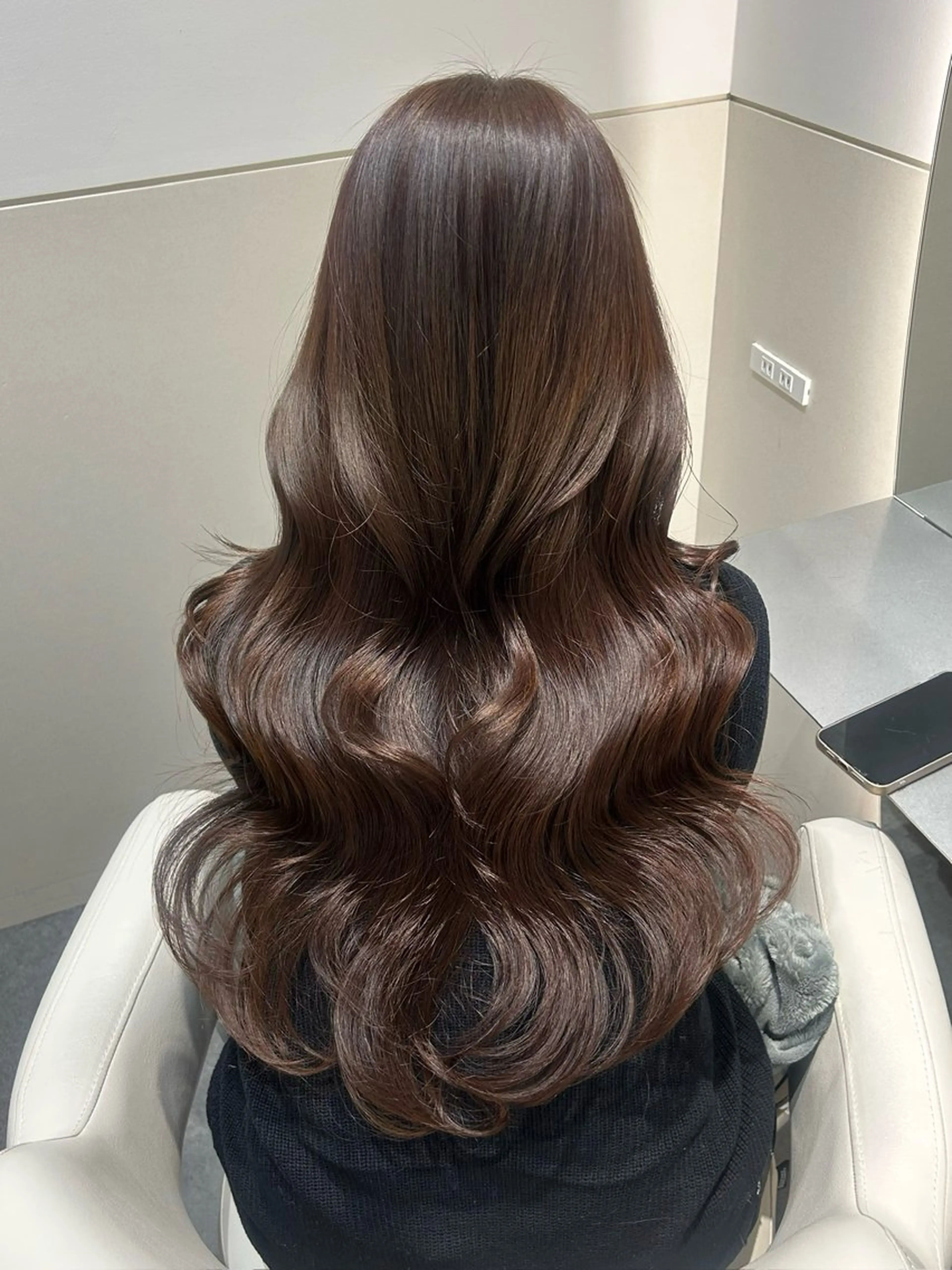 ロング カラー カット ヘアカラー トリートメント 🩷韓国ヘア/ミディ アム🩷Maikaのヘアスタイル