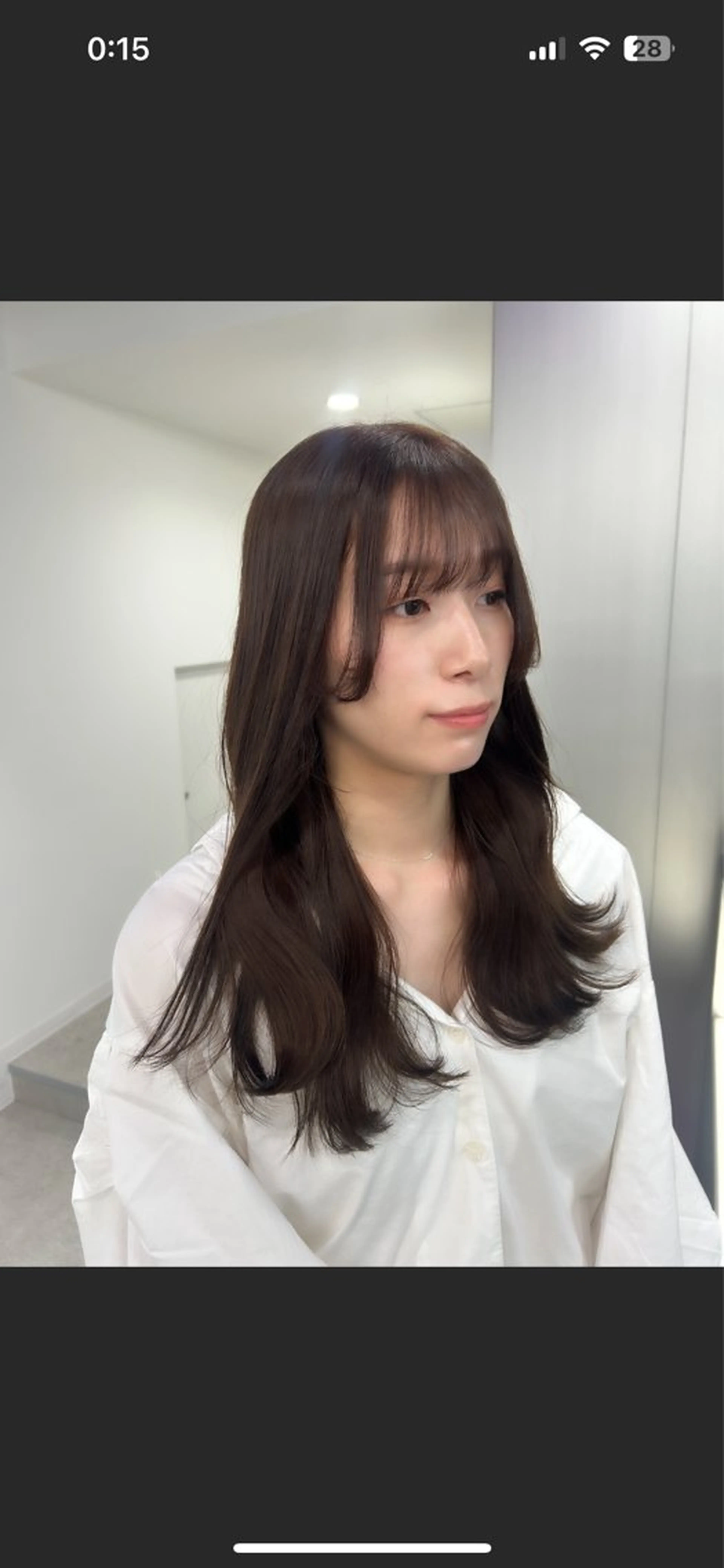 ロング カラー 愛結 暖色カラー🎀🩰のヘアスタイル