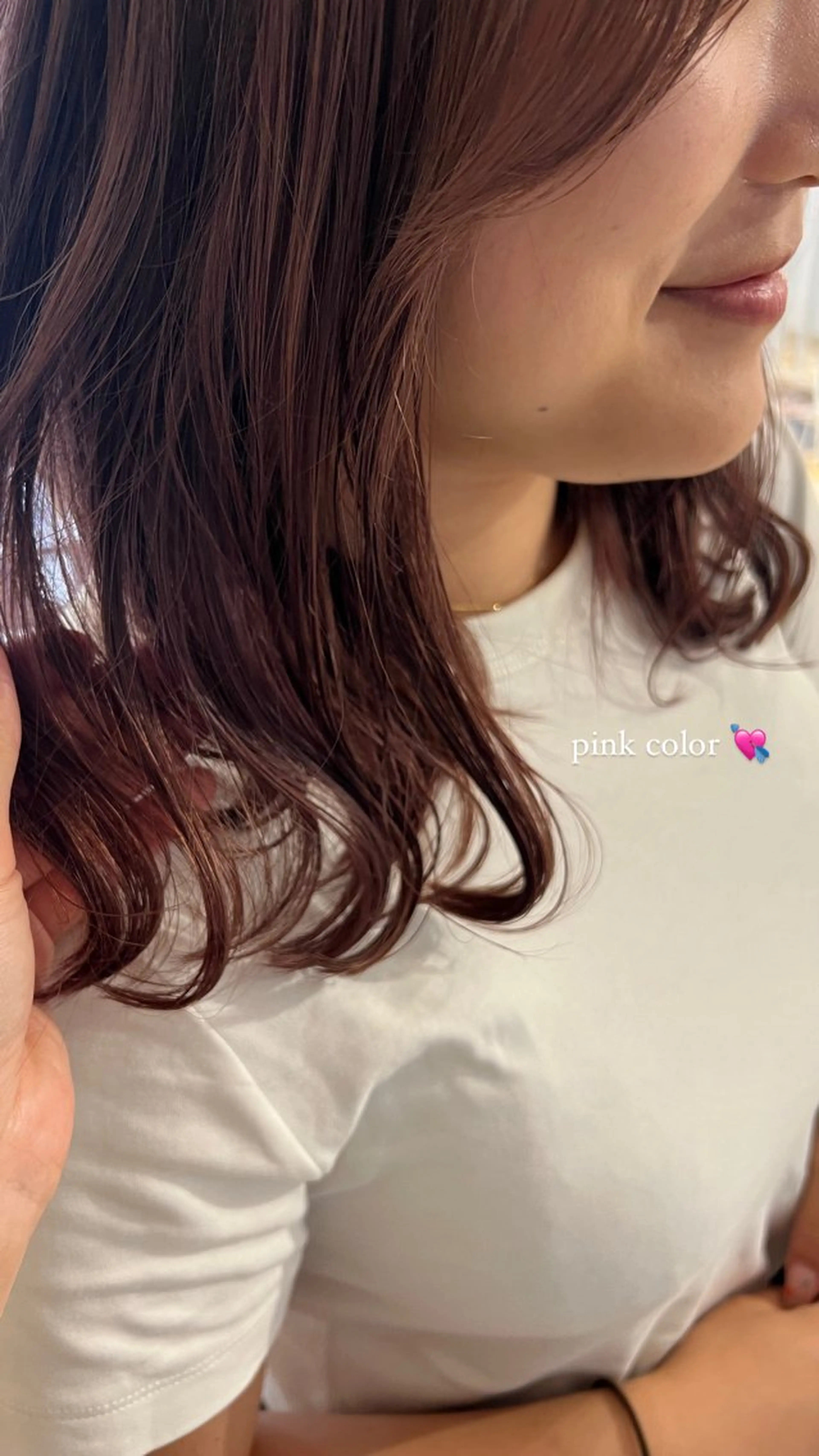 カラー ann  HEARTS所属・mei 『めい』のヘアスタイル