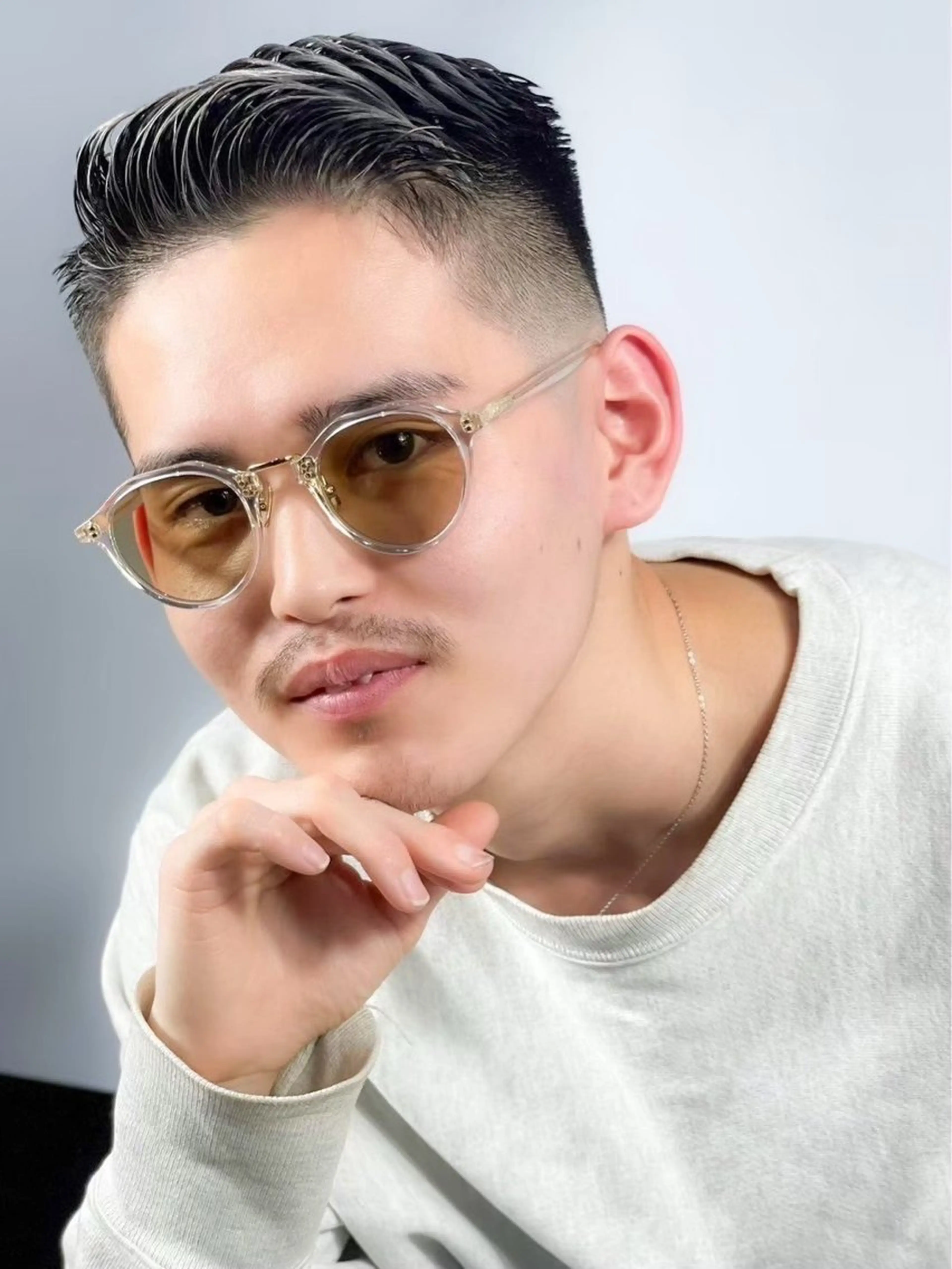 ショート ヘアアレンジ メンズ カット プレミアムバーバー新宿店所属・⚡️メンズ特化⚡️ 倉林 隼大のヘアスタイル