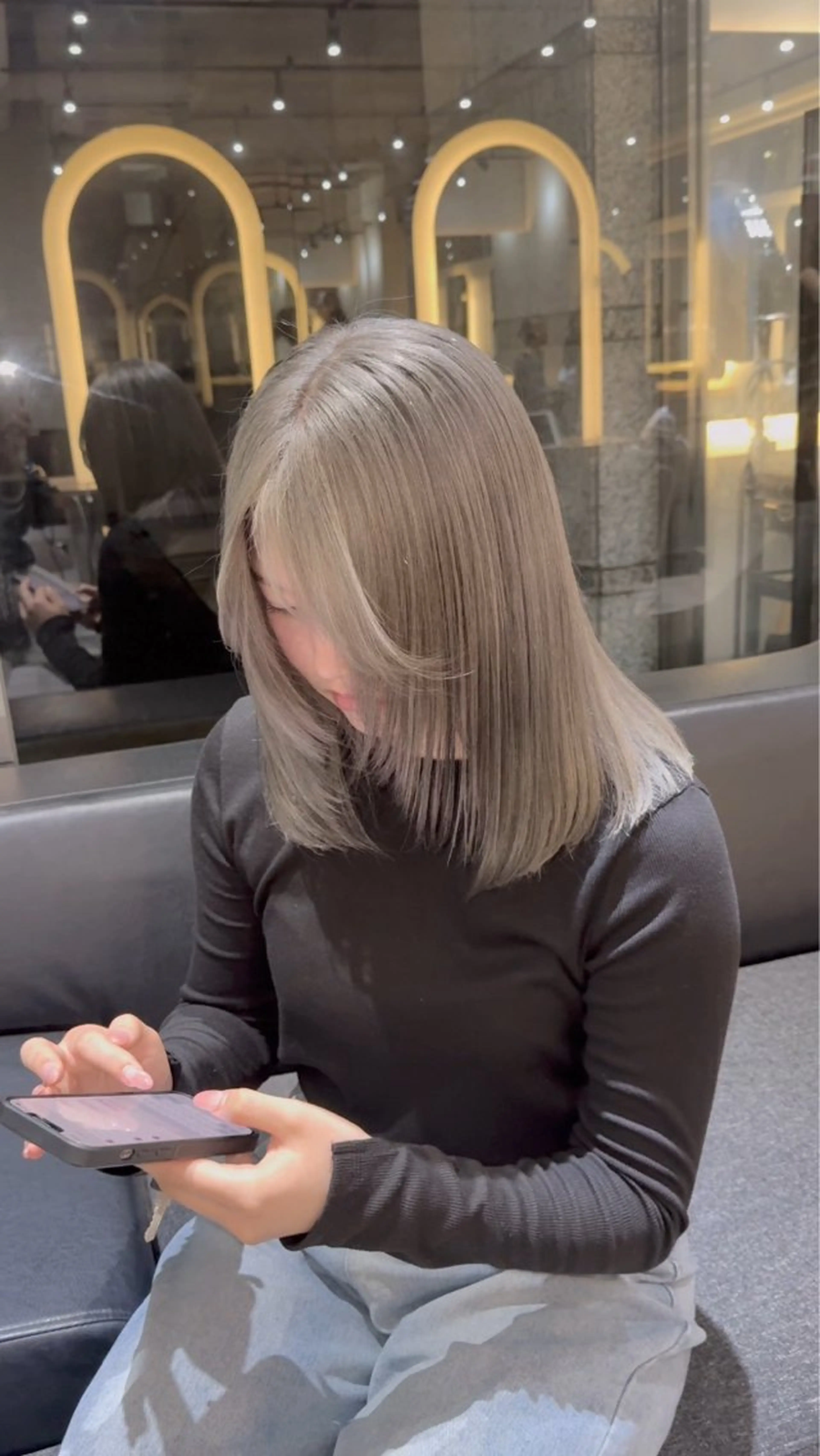 ロング カラー カット ヘアカラー トリートメント レイヤーカット/ ブリーチカラー/雅人のヘアスタイル