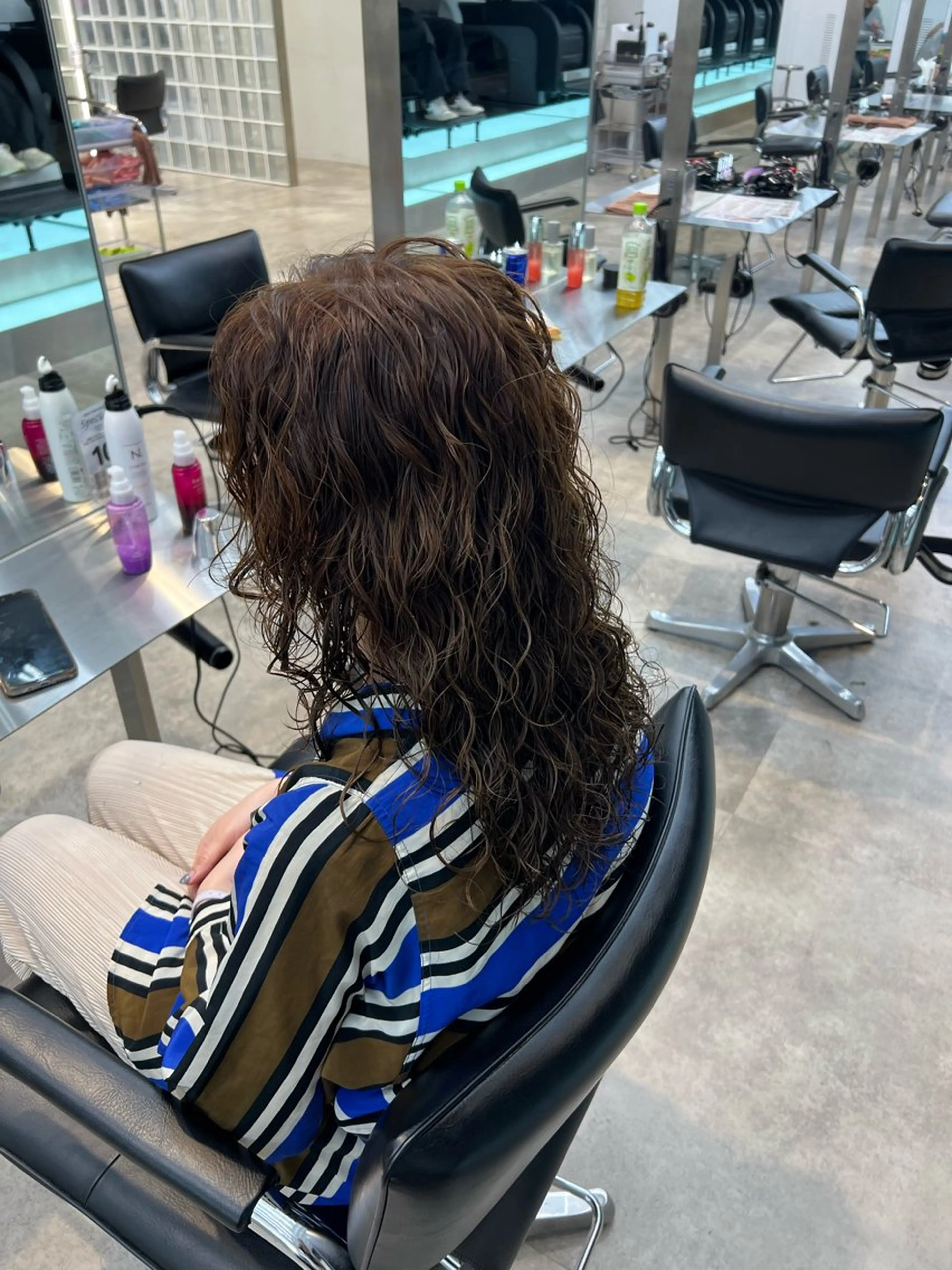 ミディアム パーマ fifth PARK所属・fifth PARK HIN★T★のヘアスタイル