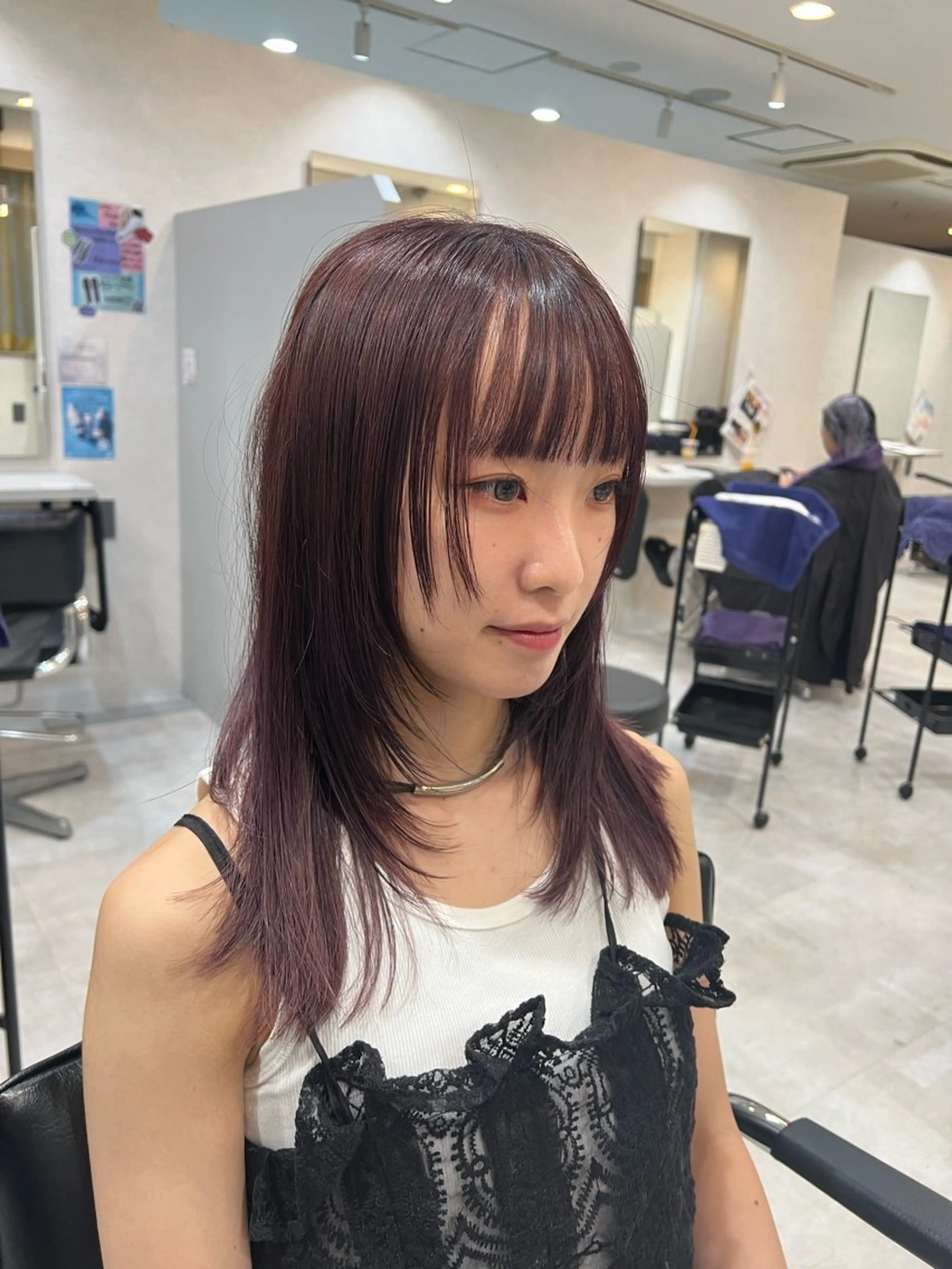 セミロング Naru┆川西能勢口 ┆髪質改善のヘアスタイル