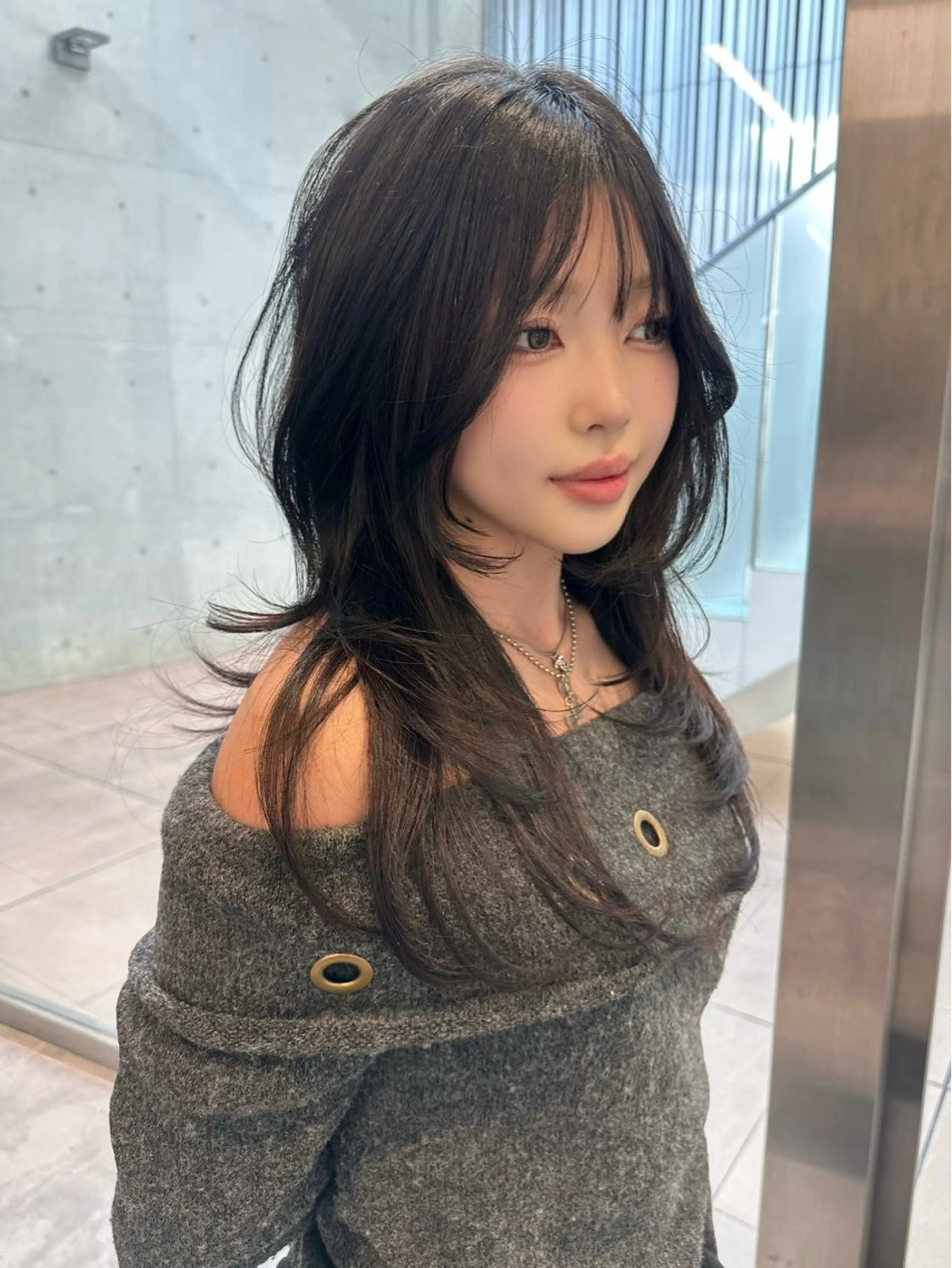 ロング カット RiA/レイヤーカッ ト/髪質改善のヘアスタイル