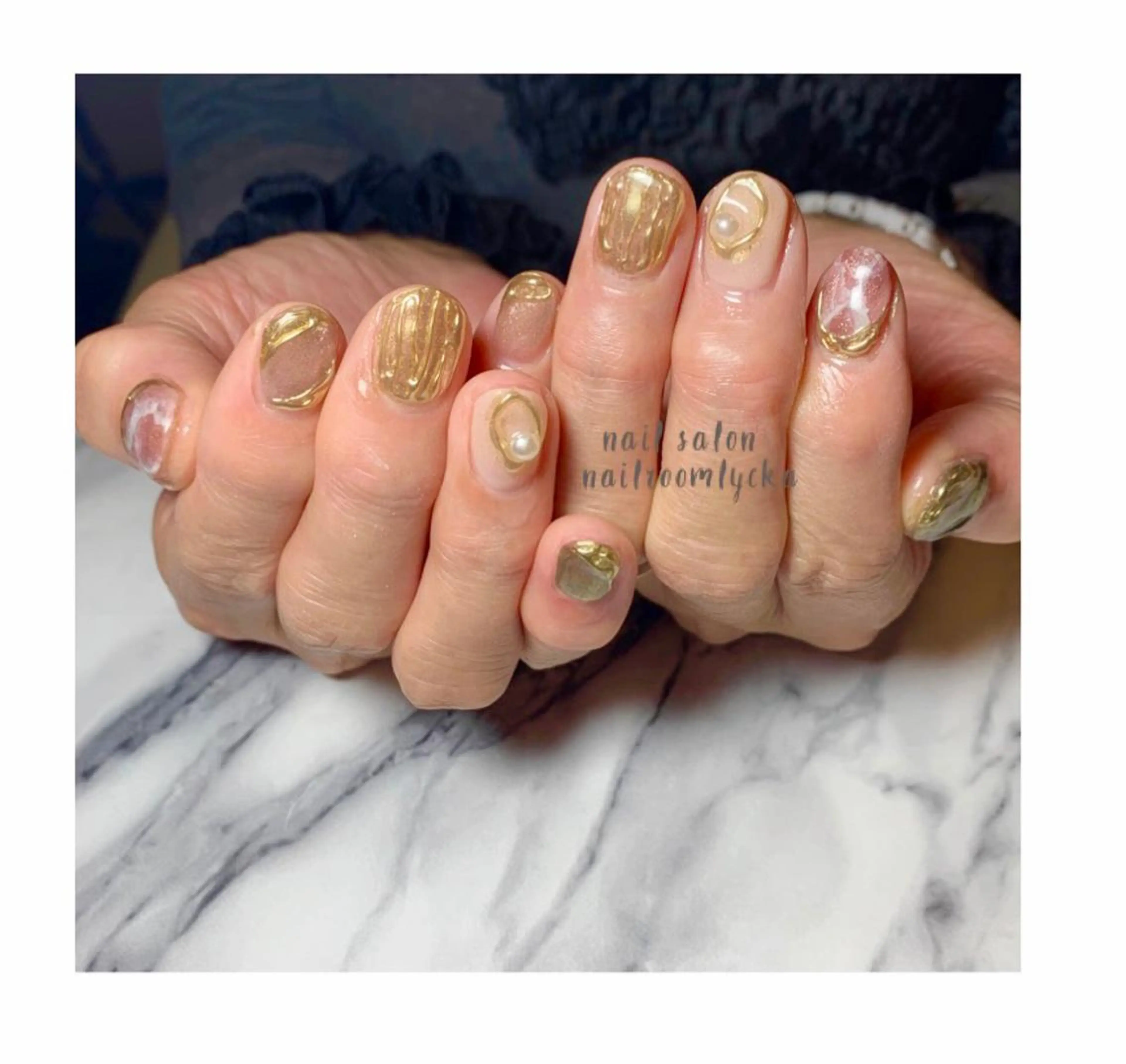 ネイル ﾈｲﾙﾙｰﾑﾘｯｶ 𝐦𝐚𝐲𝐮のネイルデザイン