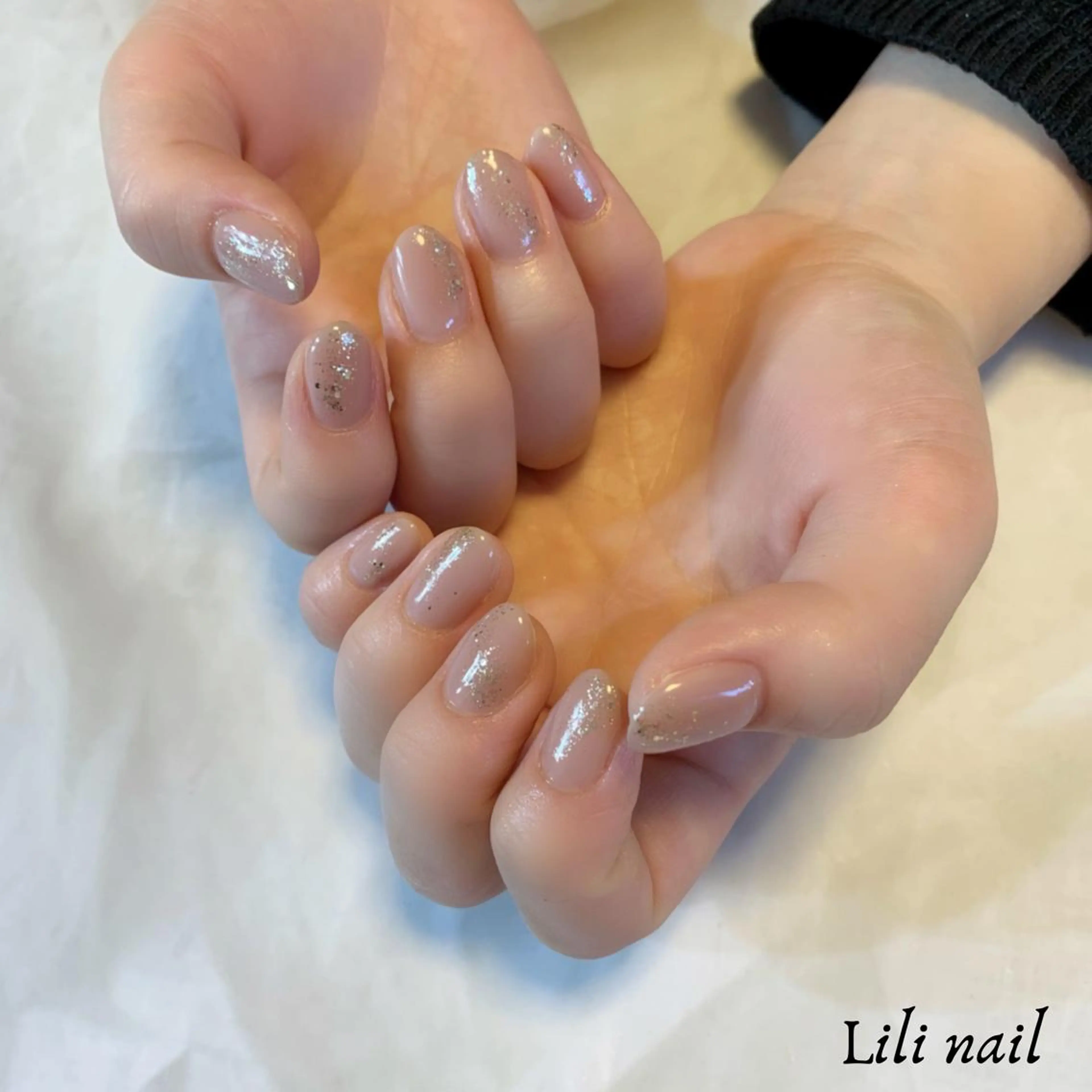 ネイル ラメ(グリッター) ハンドネイル Lili beauty salon所属・Lilibeauty salonのネイルデザイン