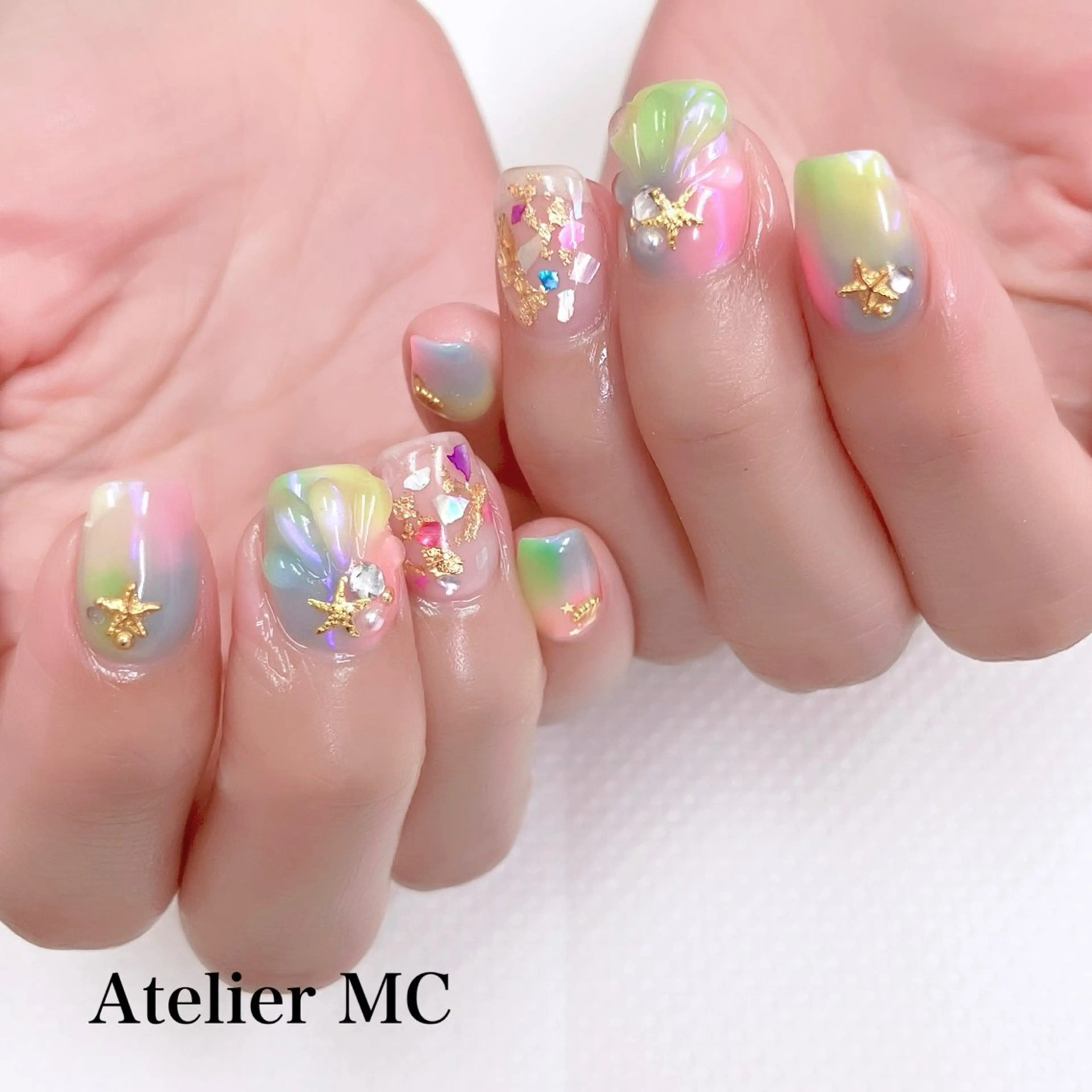 ネイル ハンドネイル アトリエ エムシー 【新富町・東銀座】のネイルデザイン