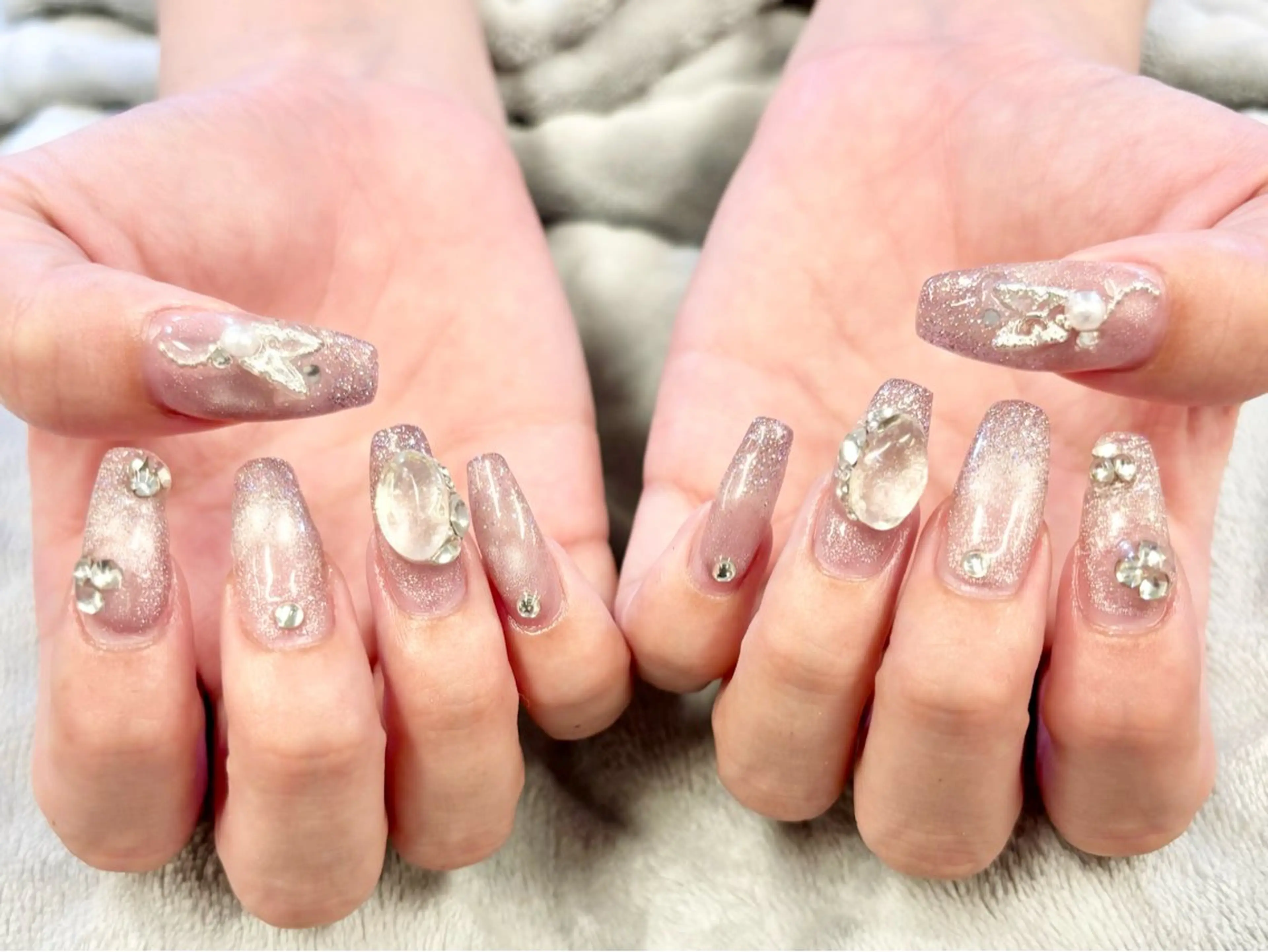ネイル スカルプネイル ワンホンネイル ハンドネイル tete. nailのネイルデザイン