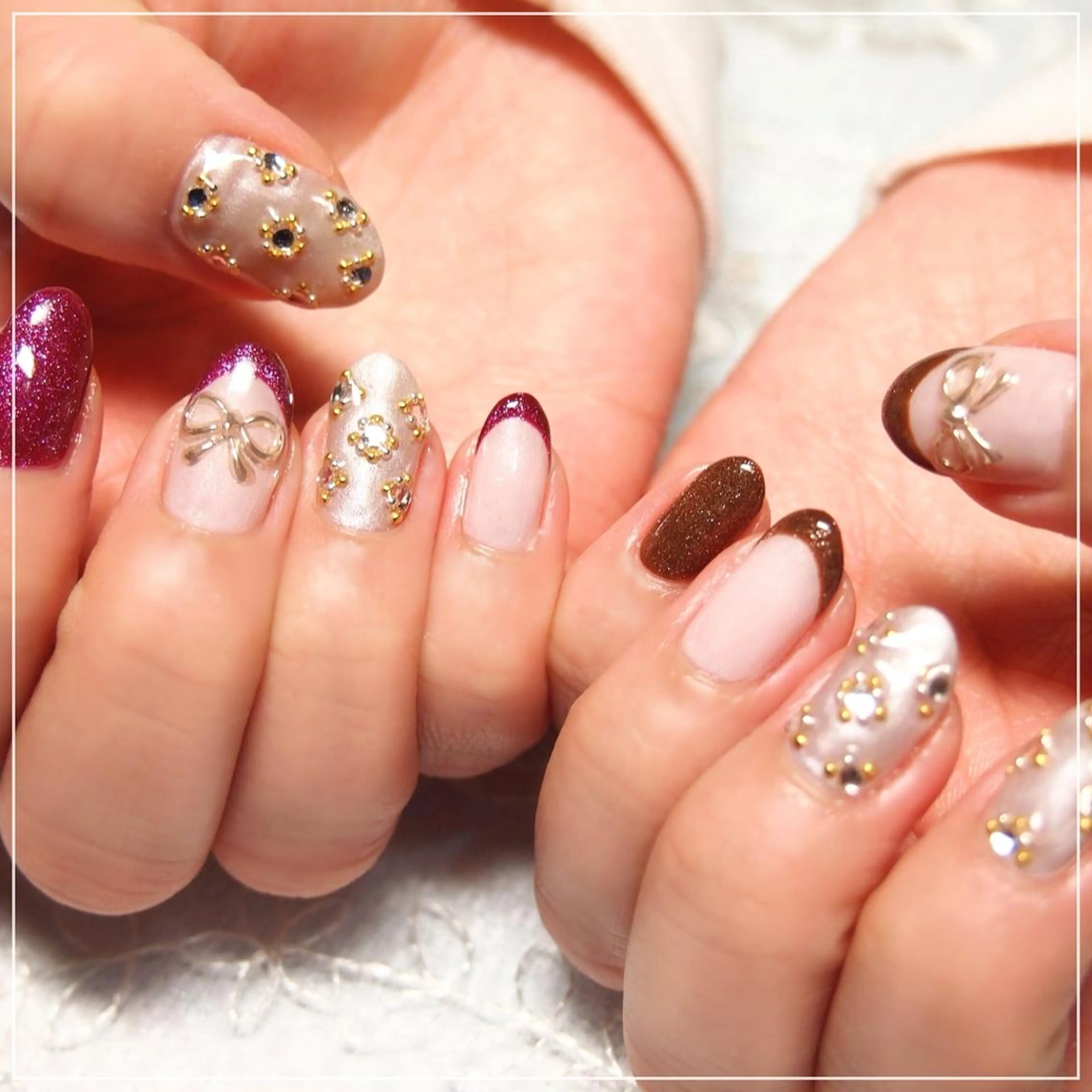 ネイル 山田 麻衣のネイルデザイン