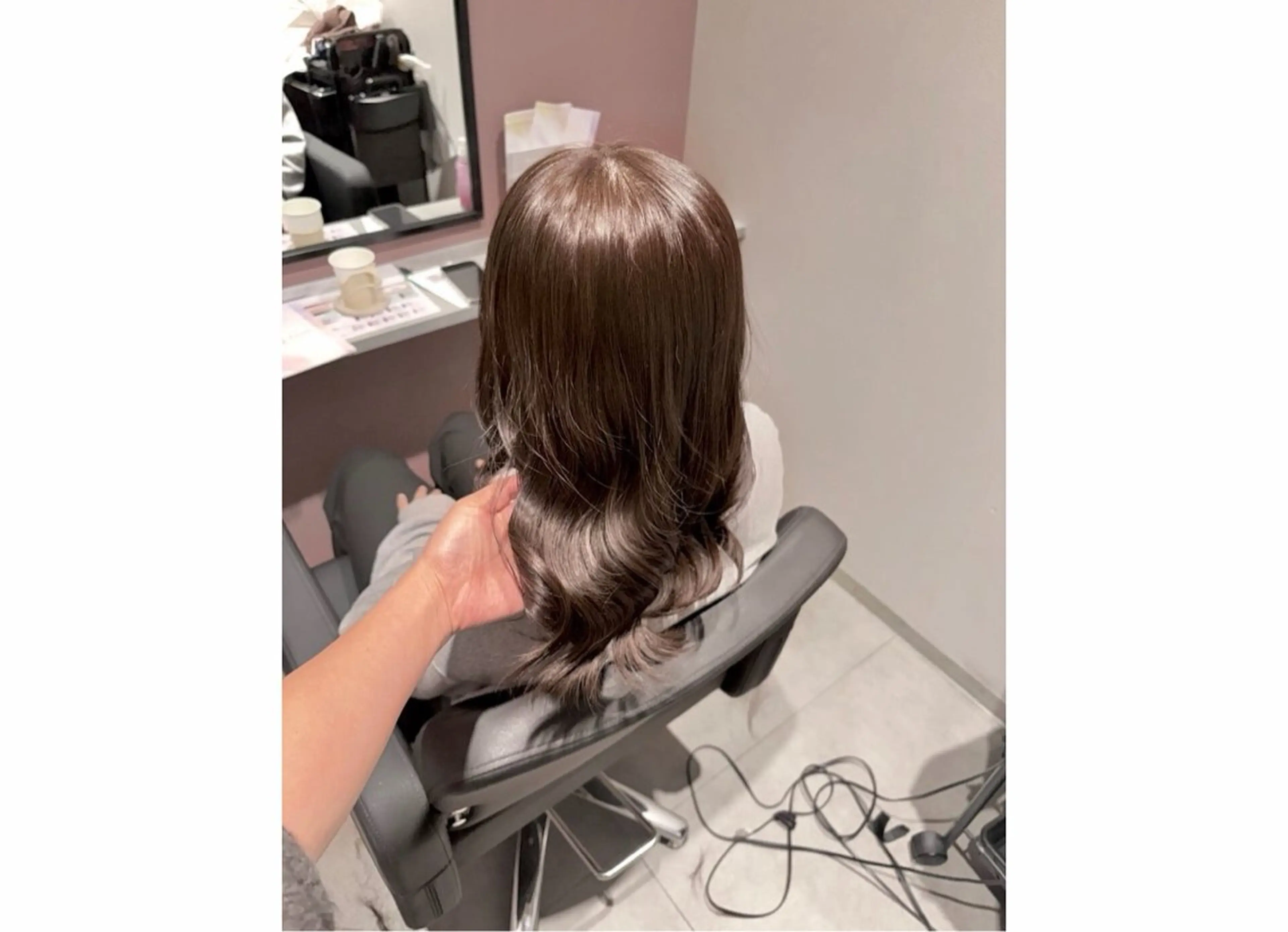 カラー 梶 瑞希のヘアスタイル