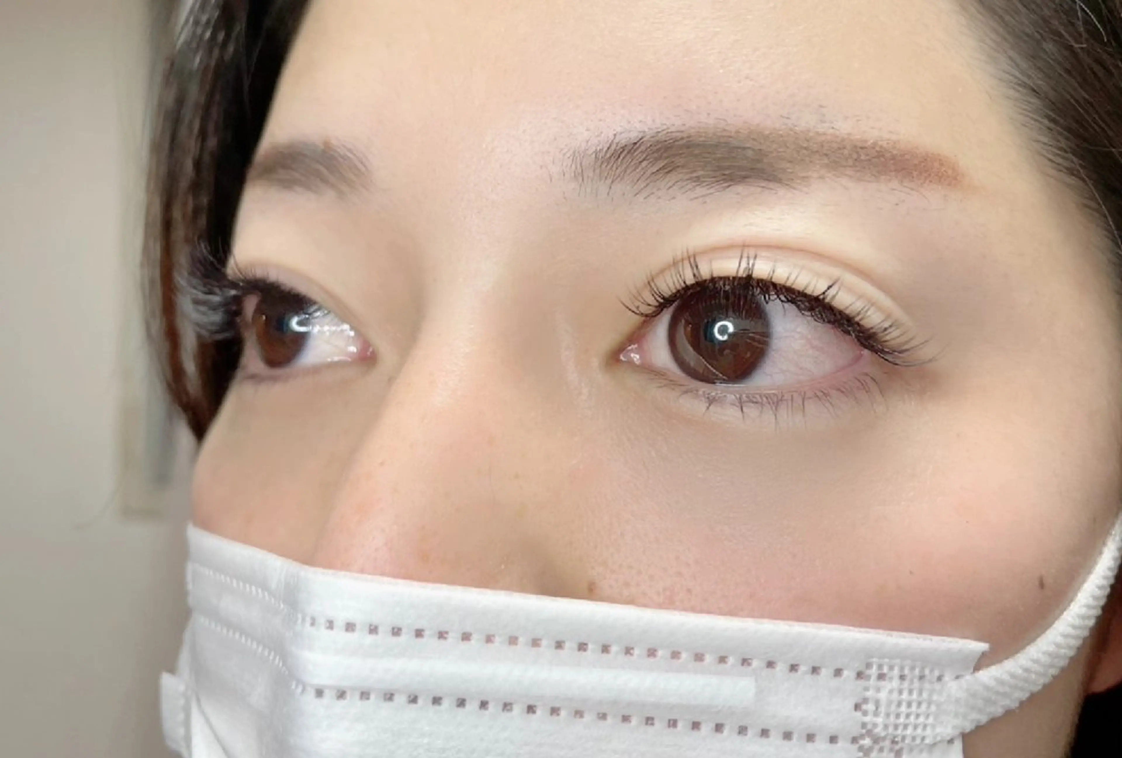 マツエク・マツパ 付け放題 キュート マツエク 吉岡 ゆうなのマツエク・マツパデザイン