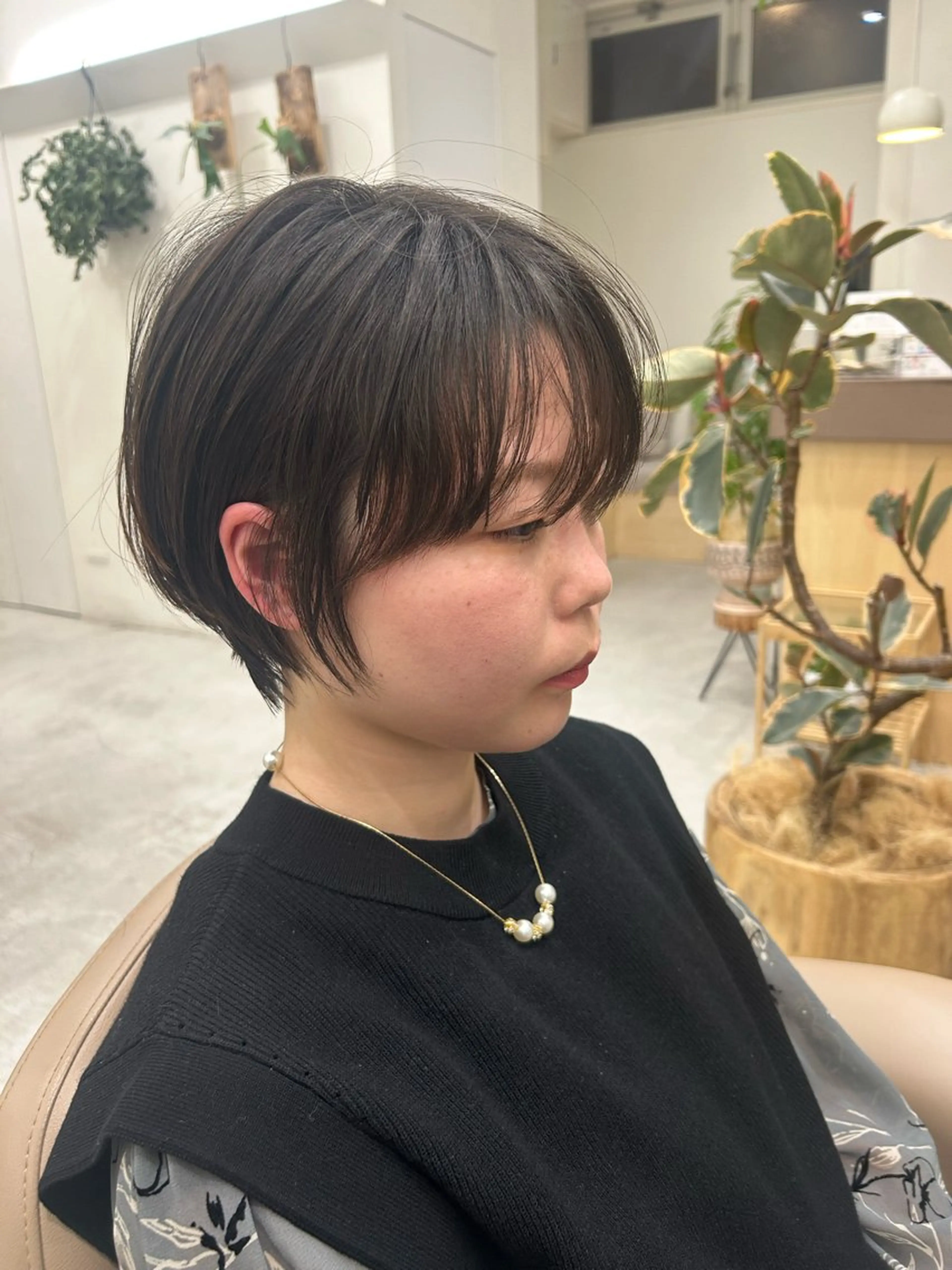 ショート カット トリートメント 💛🤍U too e’s 鎌倉🧸のヘアスタイル