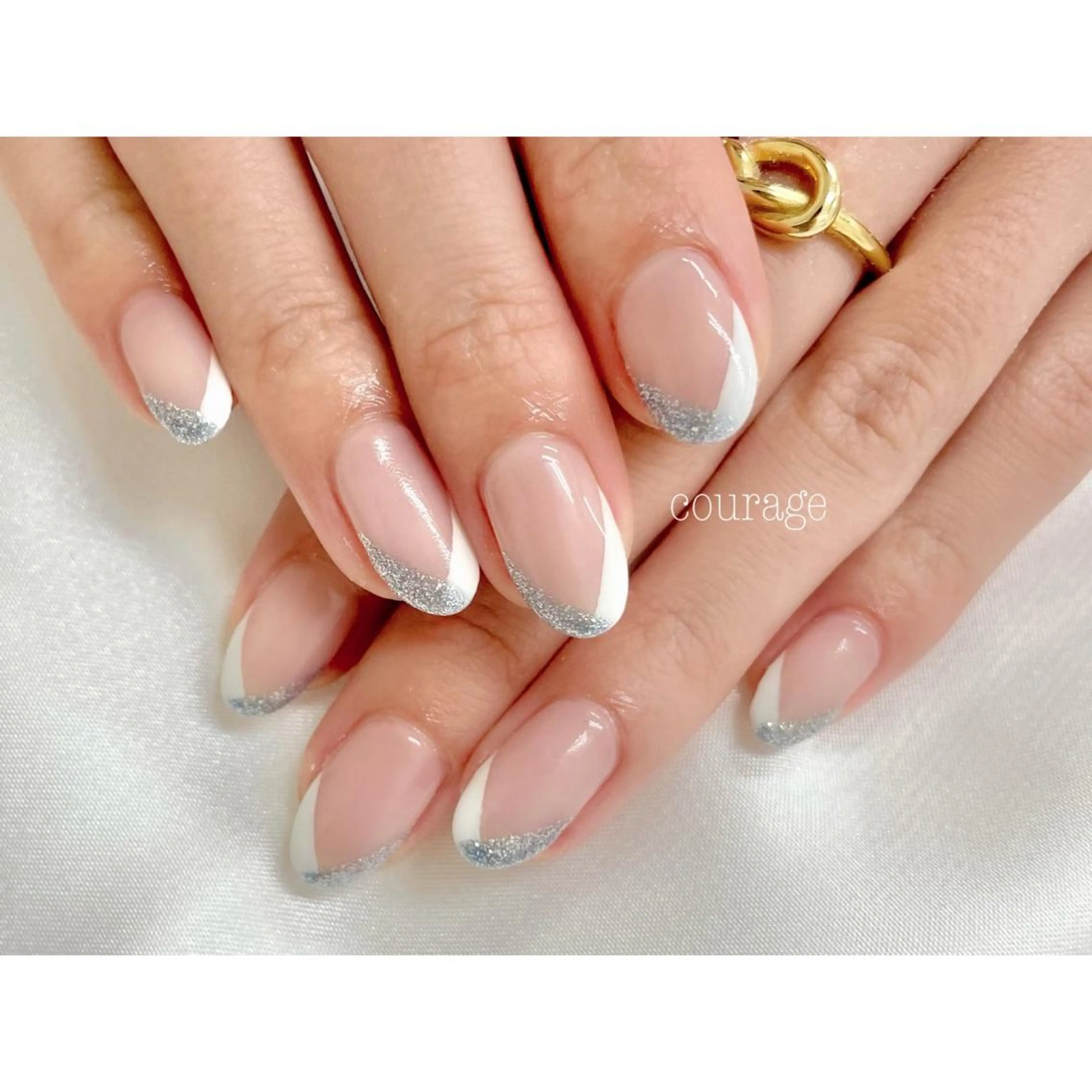 ネイル フレンチネイル ネイルサロンcourage所属・ネイルサロン courageのネイルデザイン