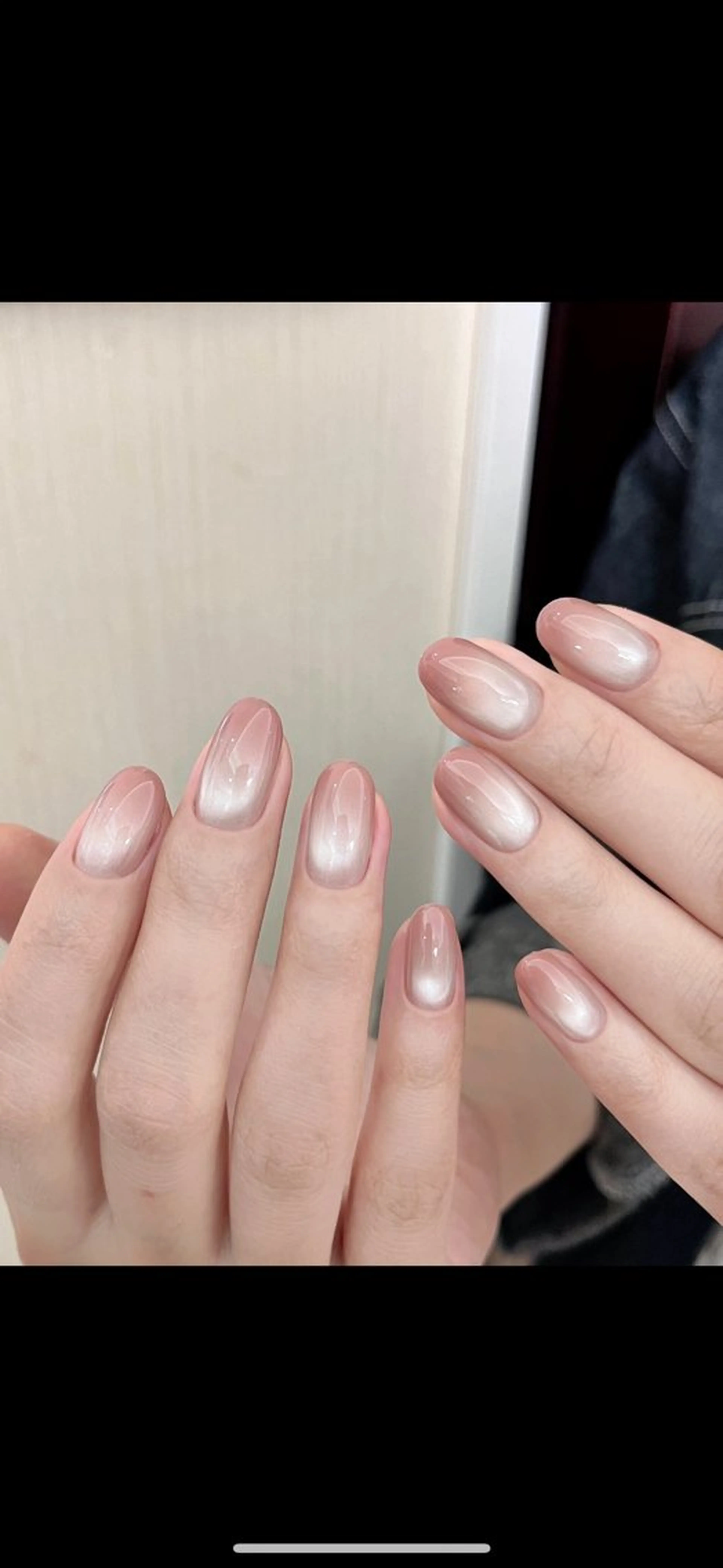 ネイル アートネイル チークネイル 長さ出し フレンチネイル ジェルネイル ハンドネイル Yumi Nail所属・Yumi Nail Seiのネイルデザイン