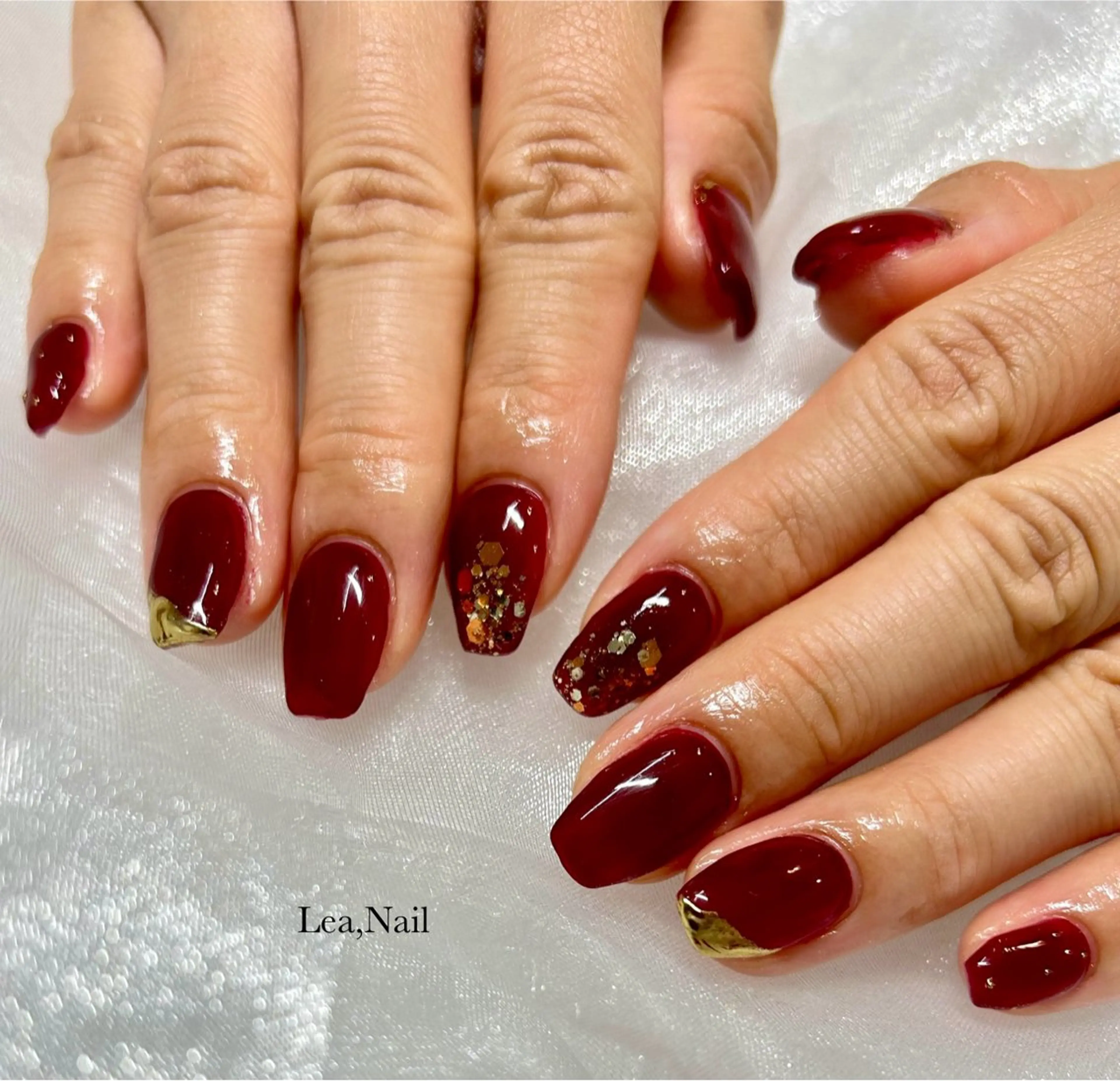 ネイル ハンドネイル Lea,Nail所属・松橋 愛のネイルデザイン