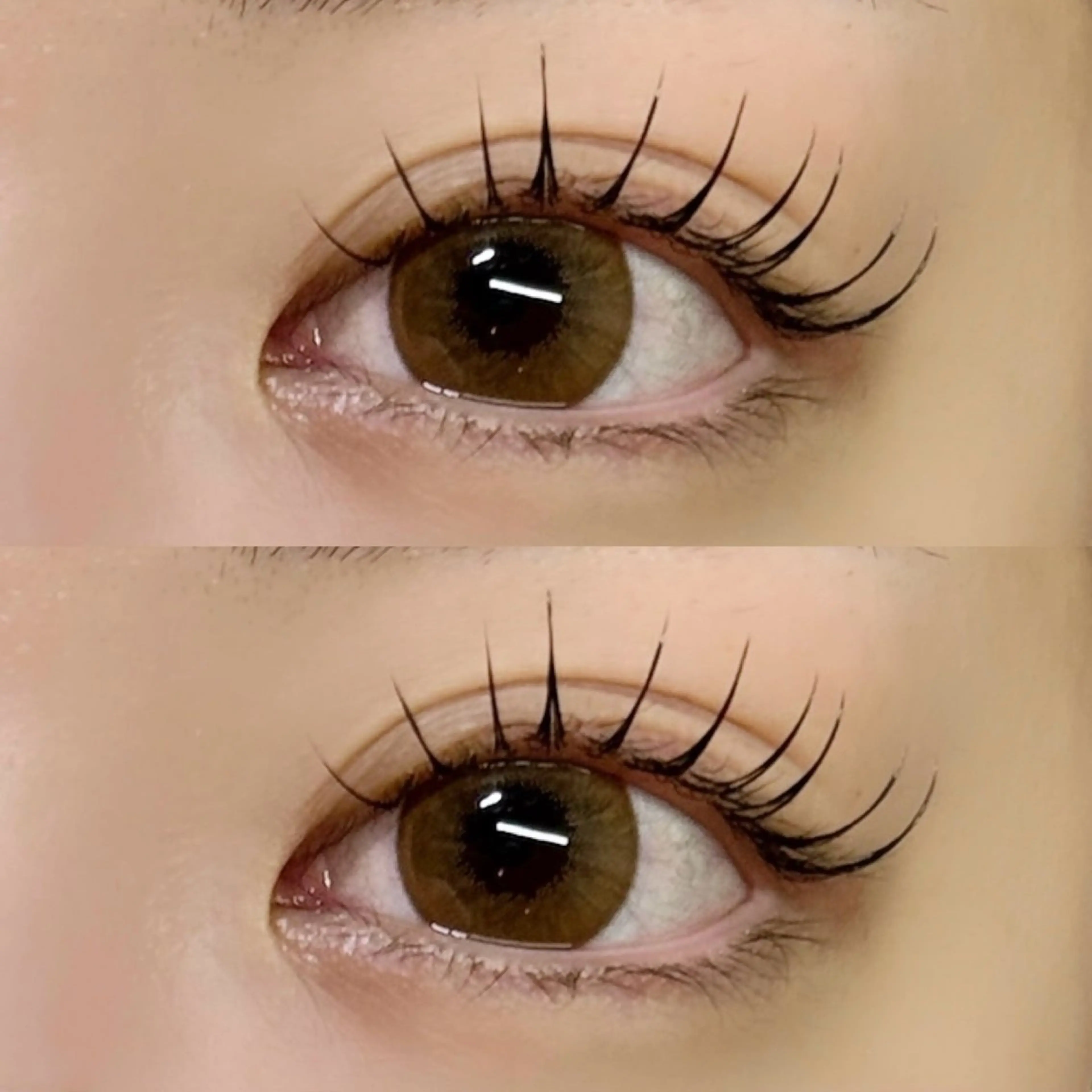 マツエク・マツパ 束感まつ毛 アップワードラッシュ scarlet asahiのマツエク・マツパデザイン