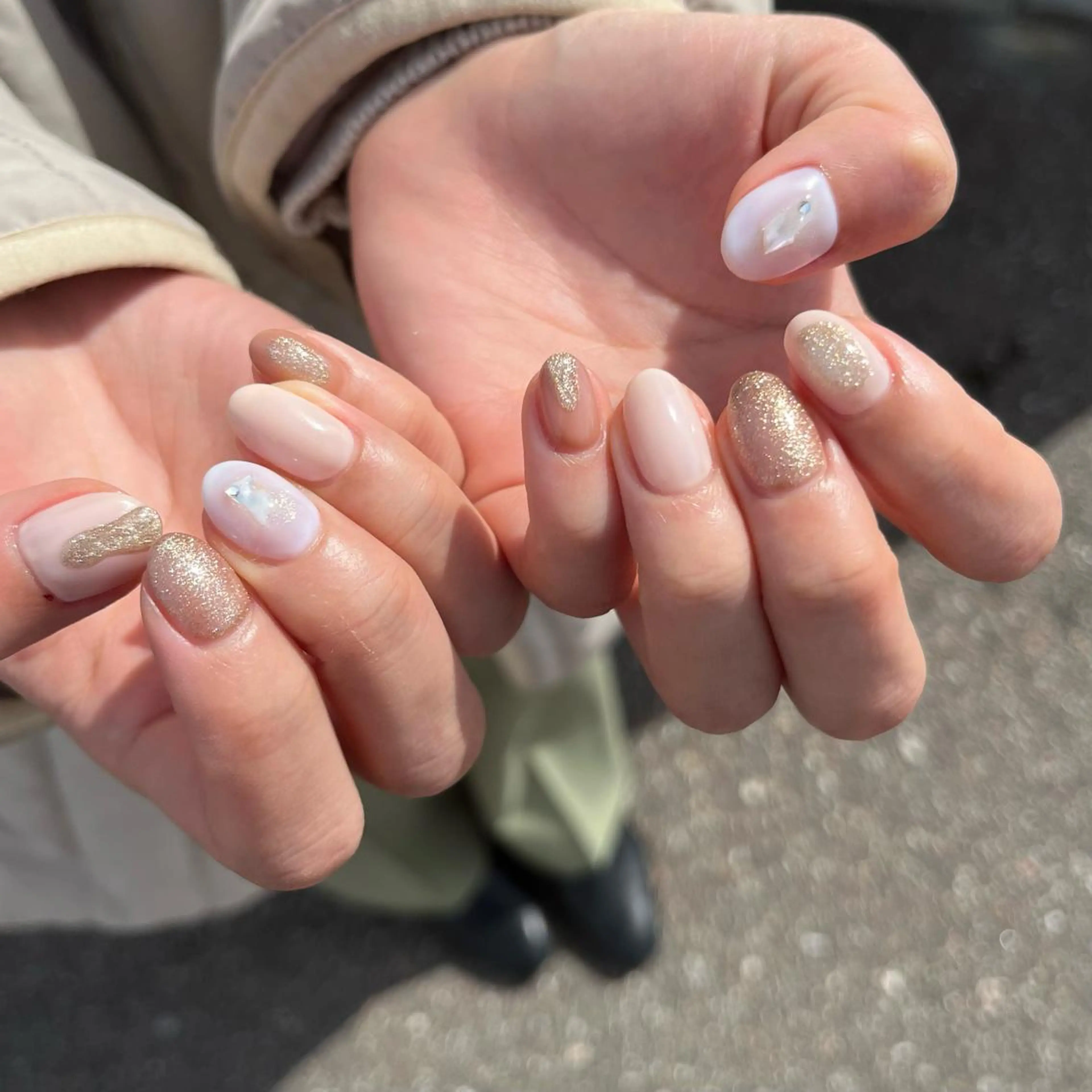 ネイル ゴールド Lia所属・eri chan nailのネイルデザイン