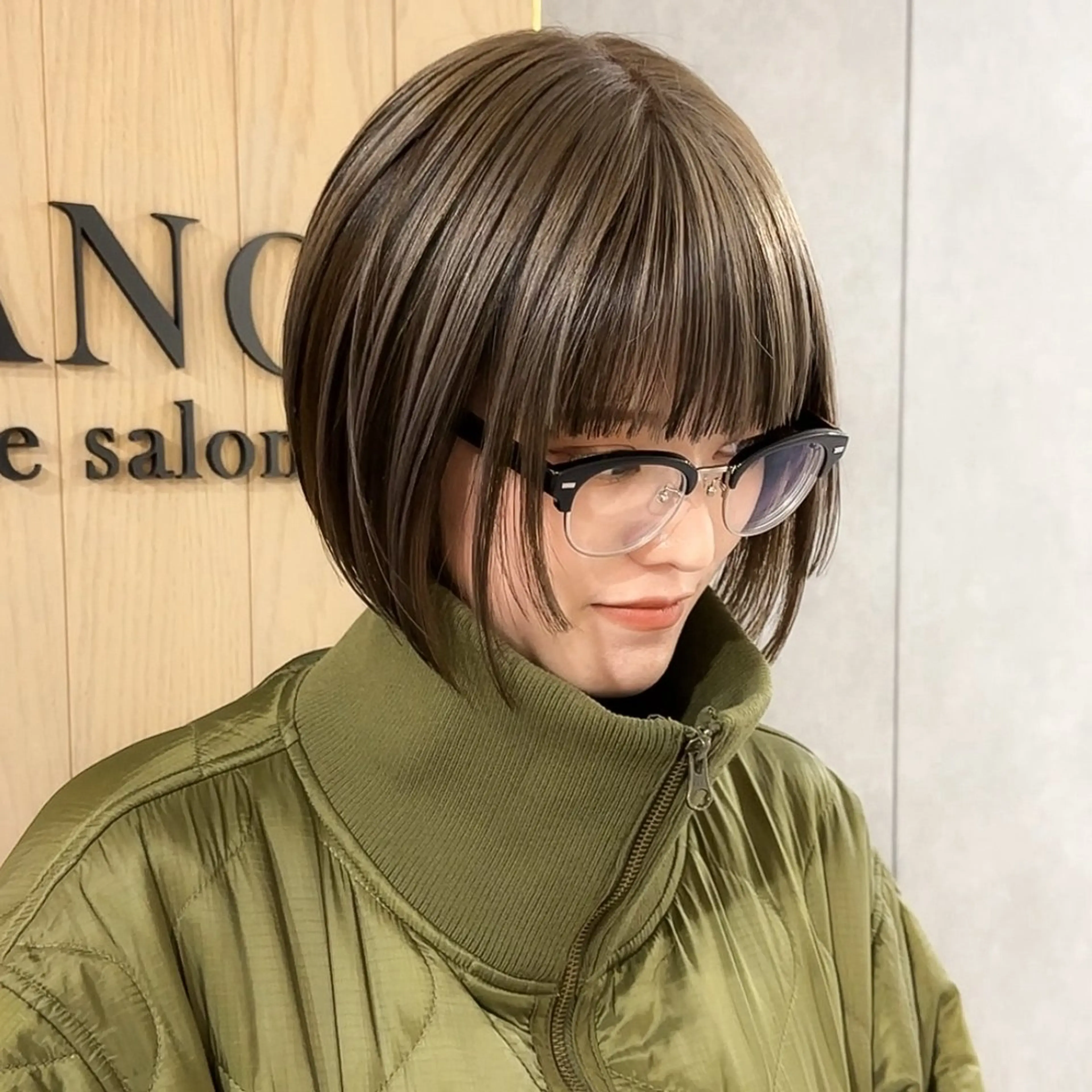 ショート カラー ボブ ショートオタク ❣️Genkiのヘアスタイル