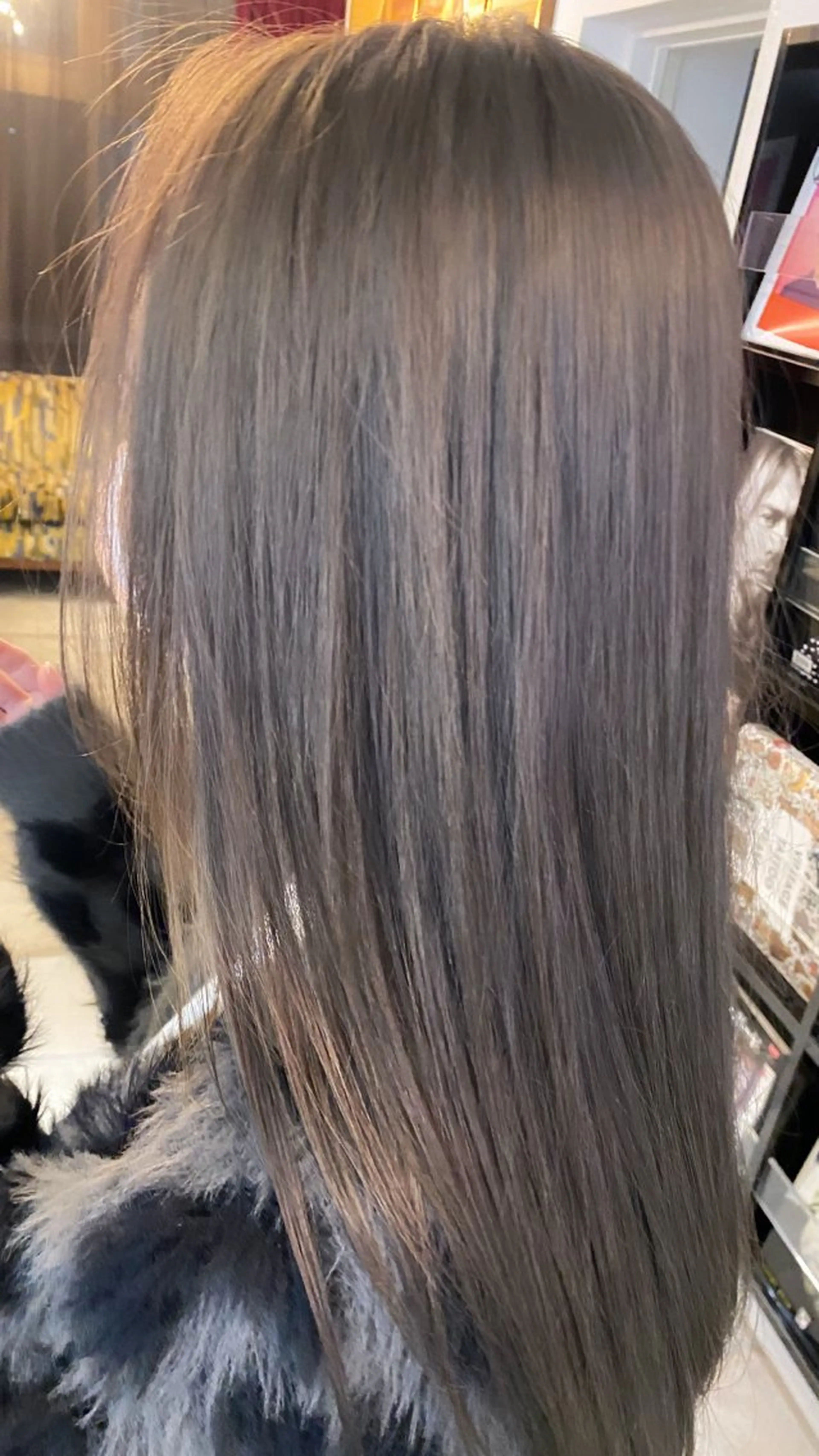 ロング カラー グレージュ ヘアカラー 💎長谷川 優羽💎のヘアスタイル