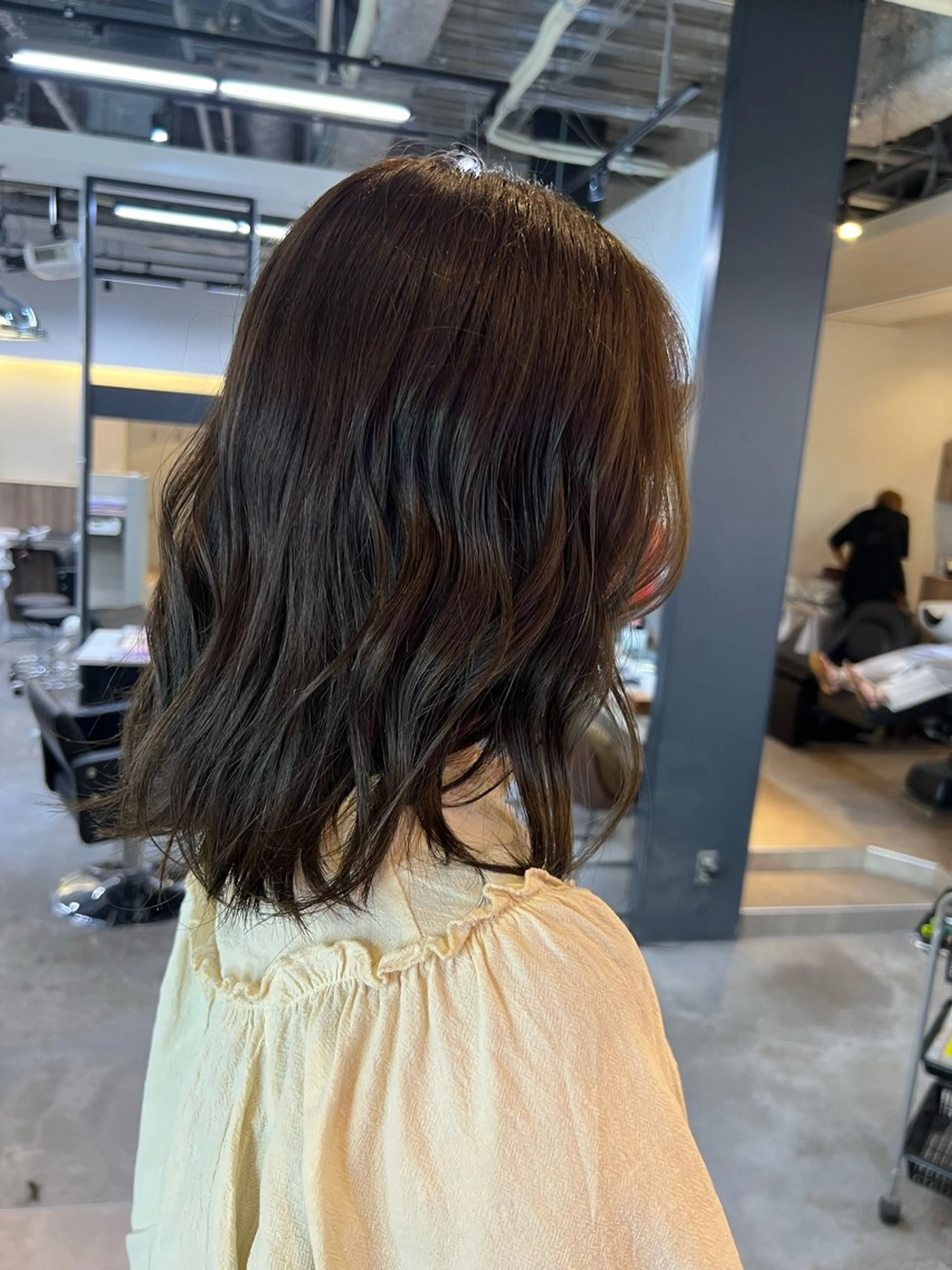 カラー 赤み消しカラー✳️ 井上明日翔💫のヘアスタイル