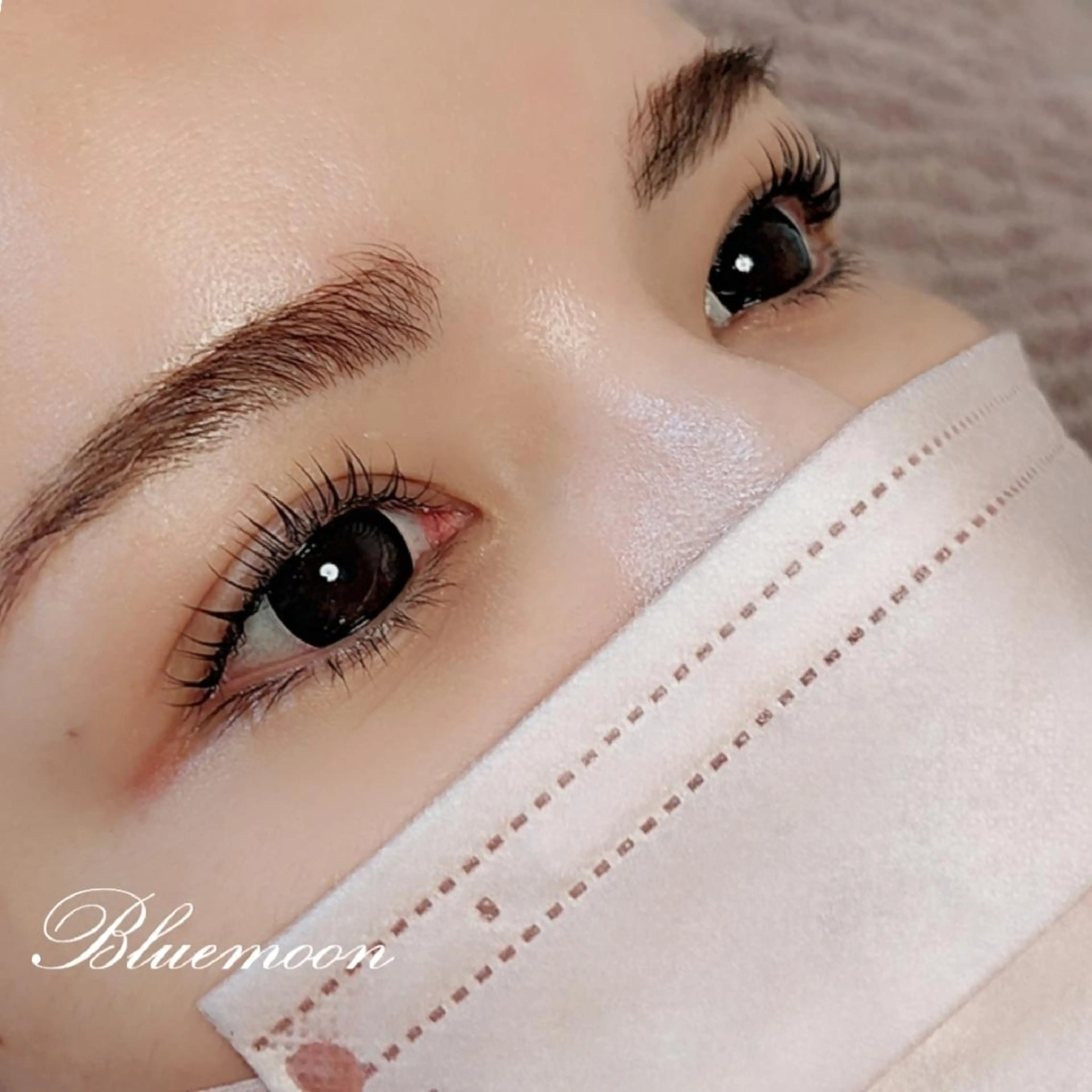 マツエク・マツパ 束感まつ毛 パリジェンヌラッシュリフト Bluemoon所属・Blue moonのマツエク・マツパデザイン