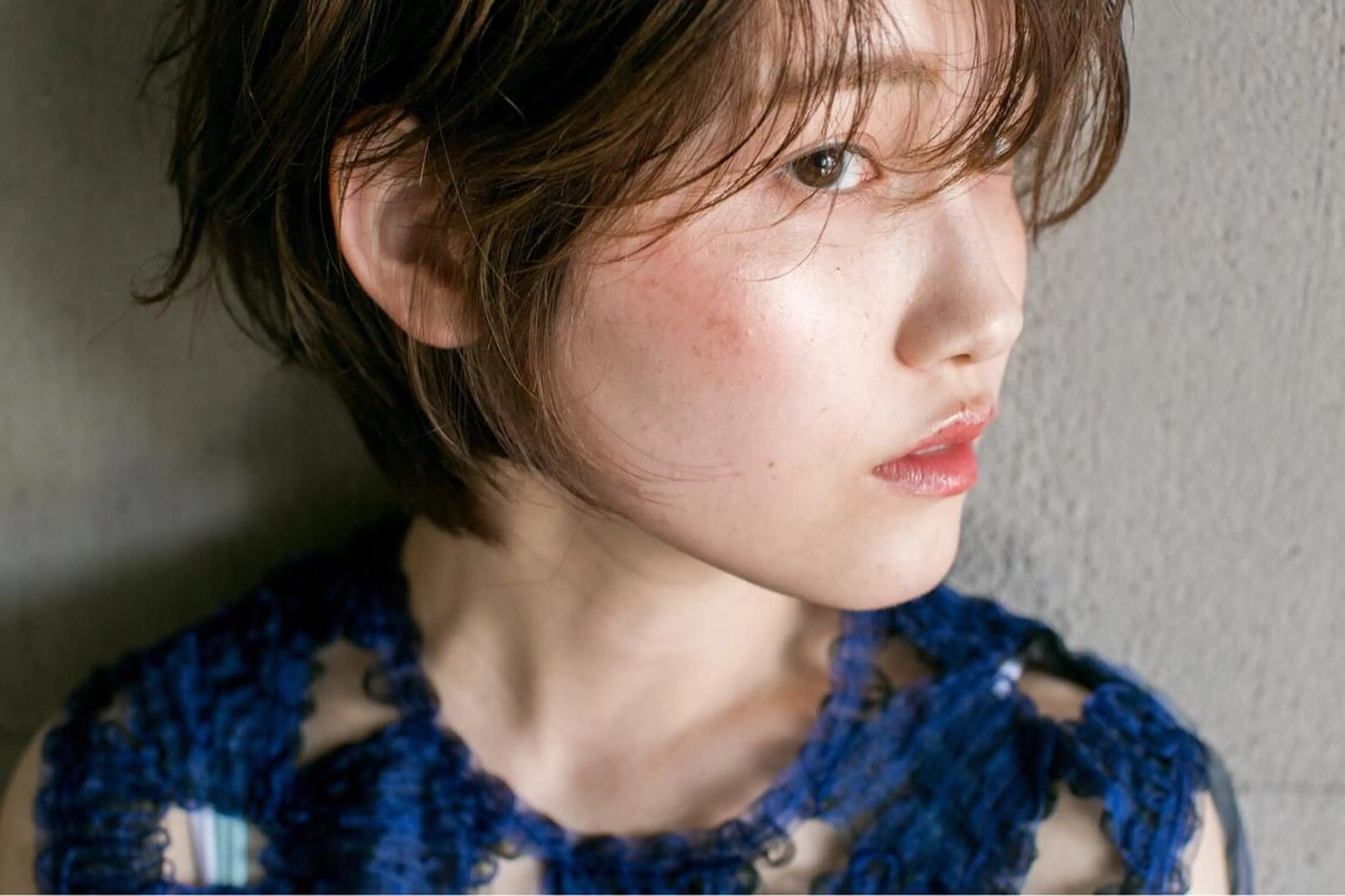 ショート パーマ/レイヤー 岩山丈一郎のヘアスタイル