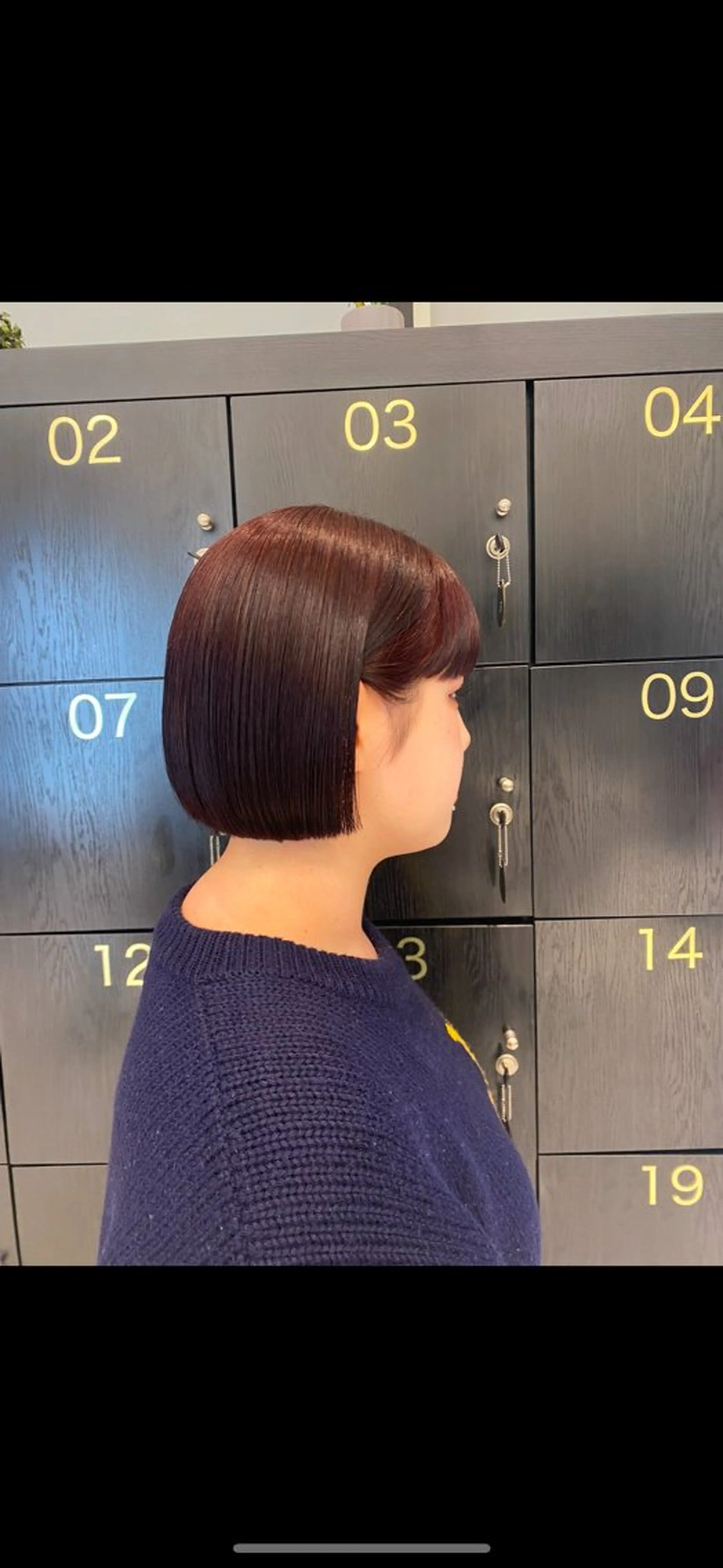 カラー 伊藤 柚奈のヘアスタイル